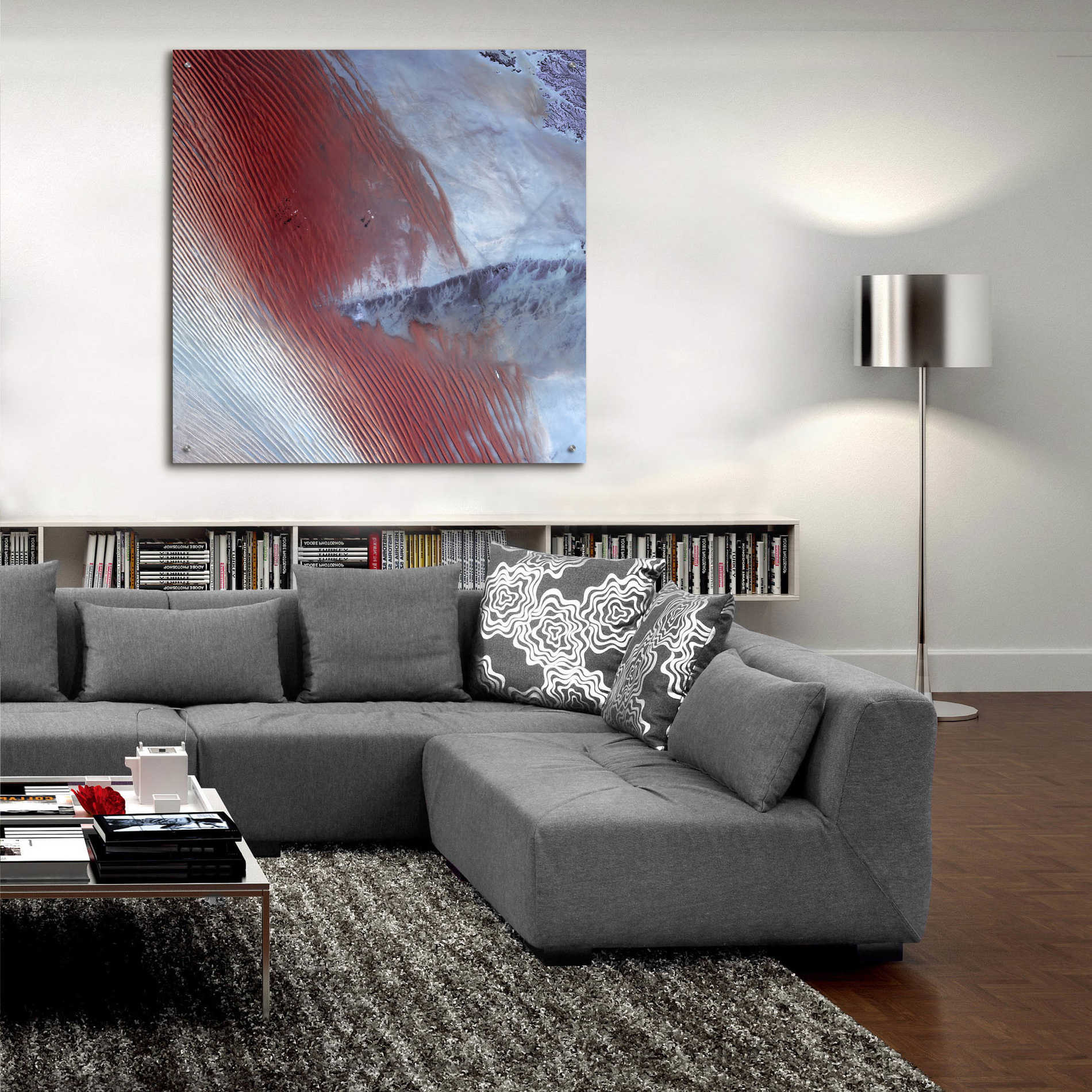 Epic Art 'Earth as Art: Empty Quarter,' Acrylic Glass Wall Art,36x36