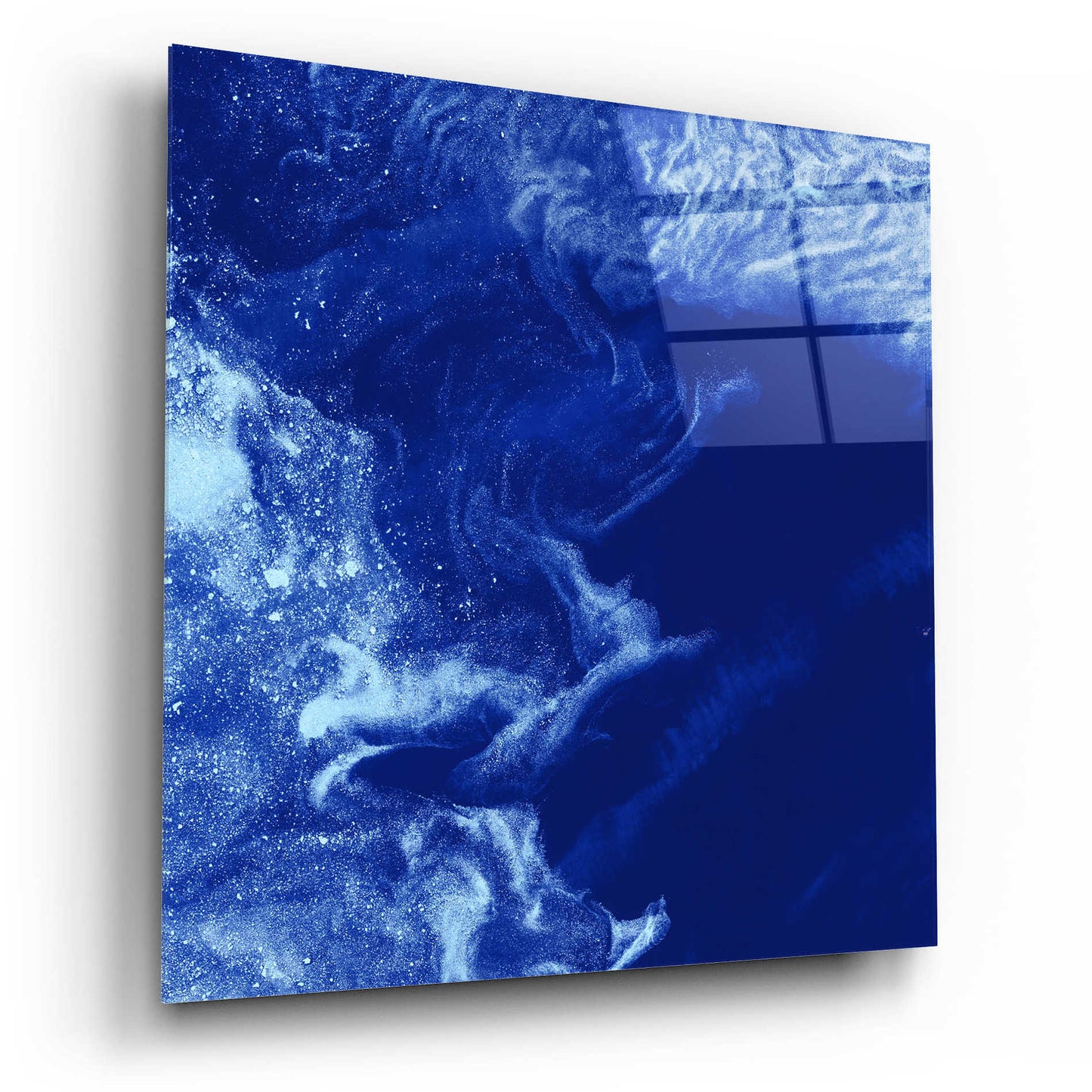 Epic Art 'Earth as Art: Ice Stars,' Acrylic Glass Wall Art,12x12