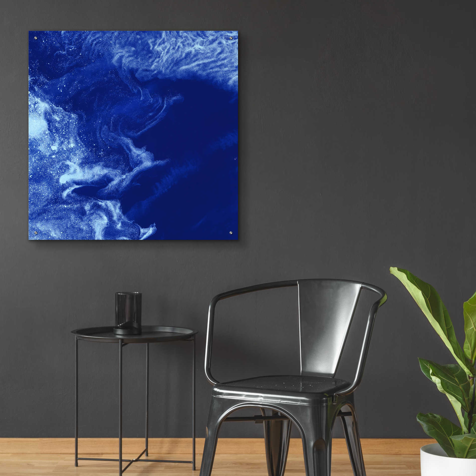 Epic Art 'Earth as Art: Ice Stars,' Acrylic Glass Wall Art,36x36