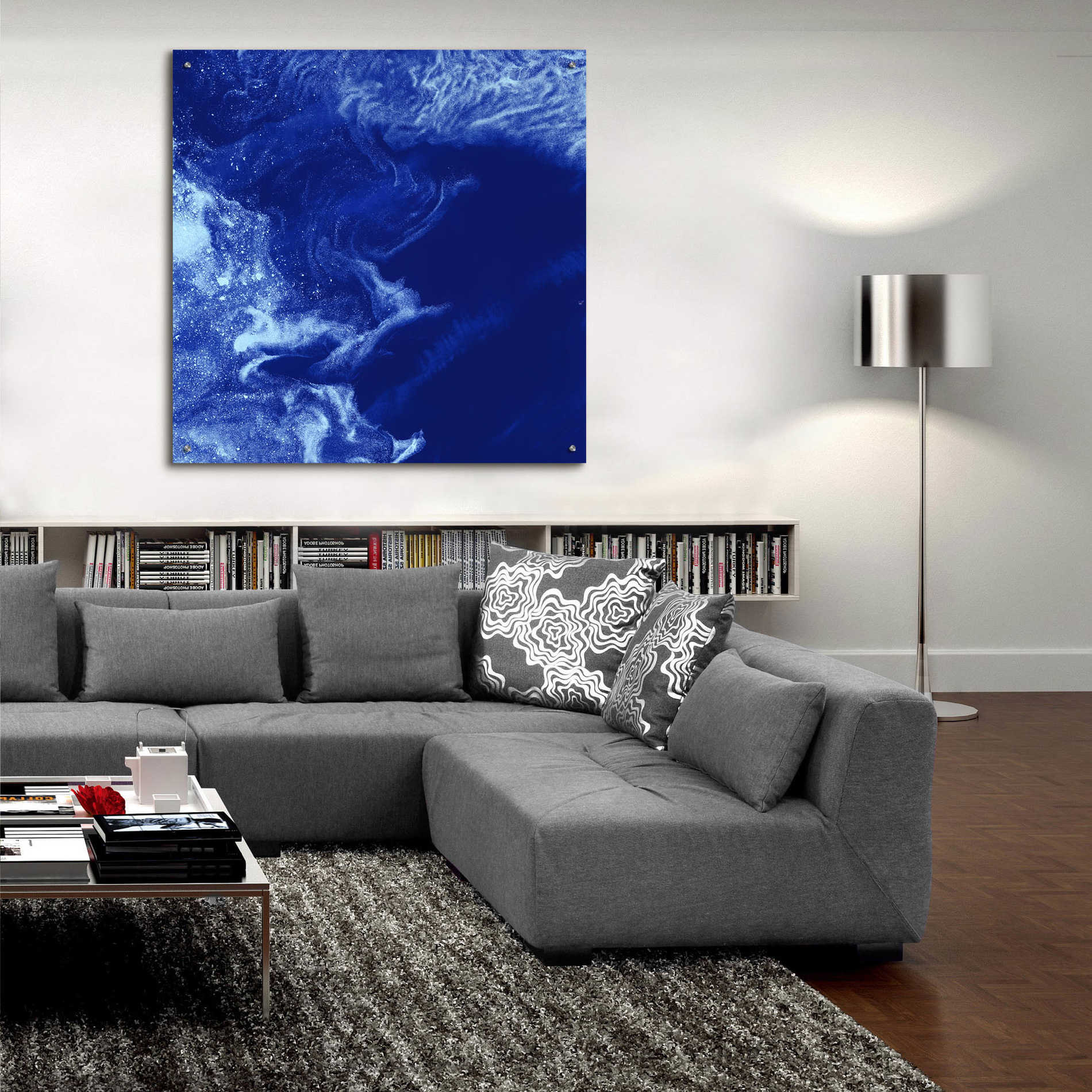 Epic Art 'Earth as Art: Ice Stars,' Acrylic Glass Wall Art,36x36