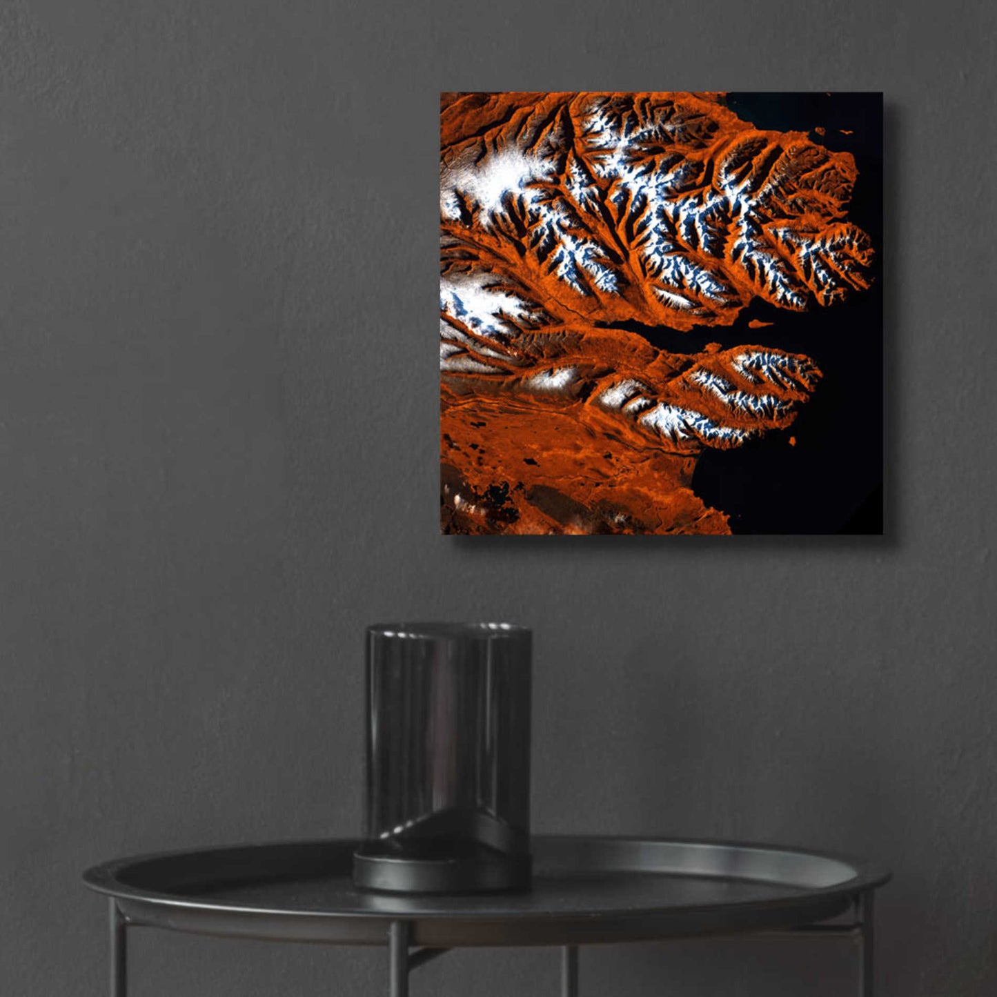 Epic Art 'Earth as Art: Icelandic Tiger,' Acrylic Glass Wall Art,12x12