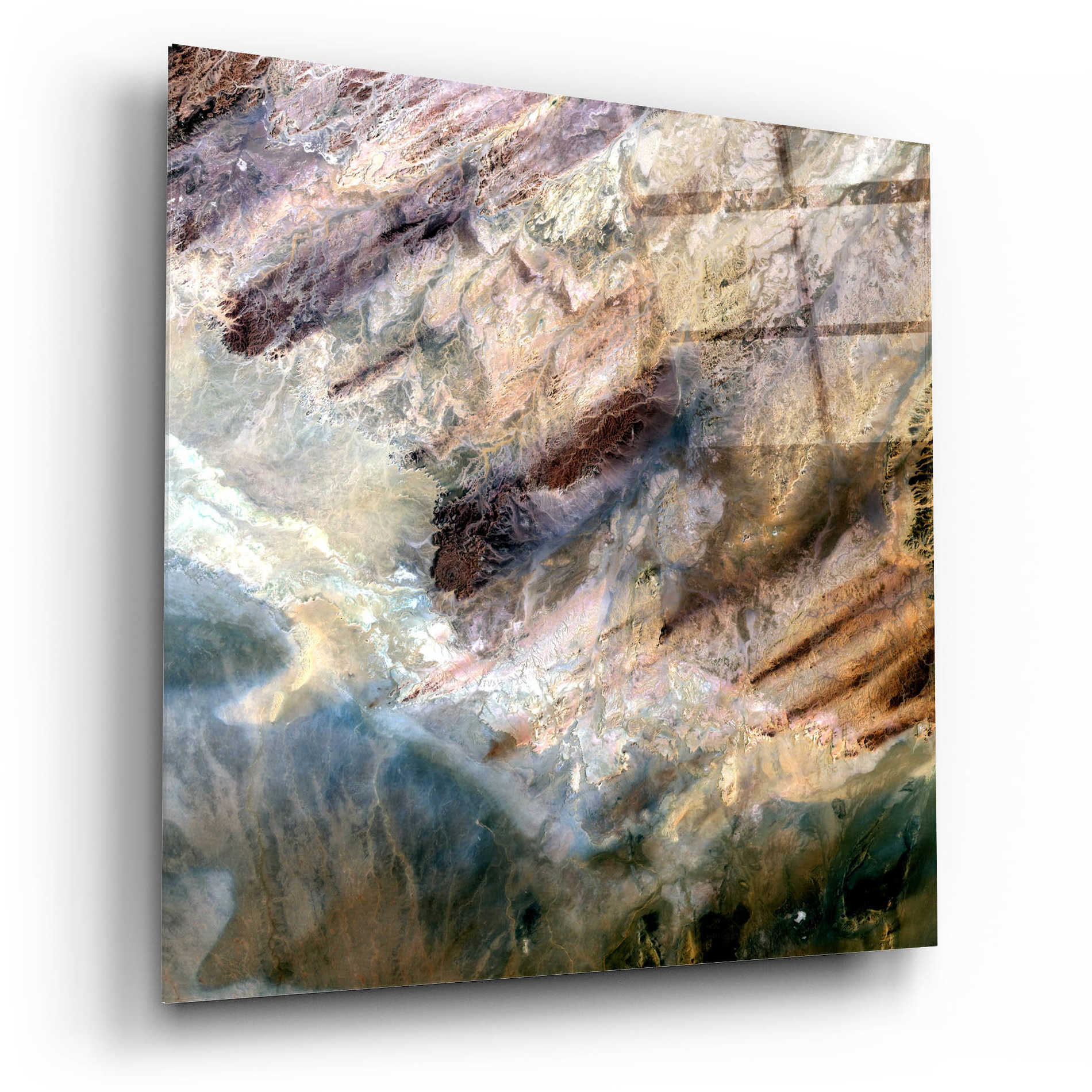 Epic Art 'Earth as Art: Impact,' Acrylic Glass Wall Art,12x12