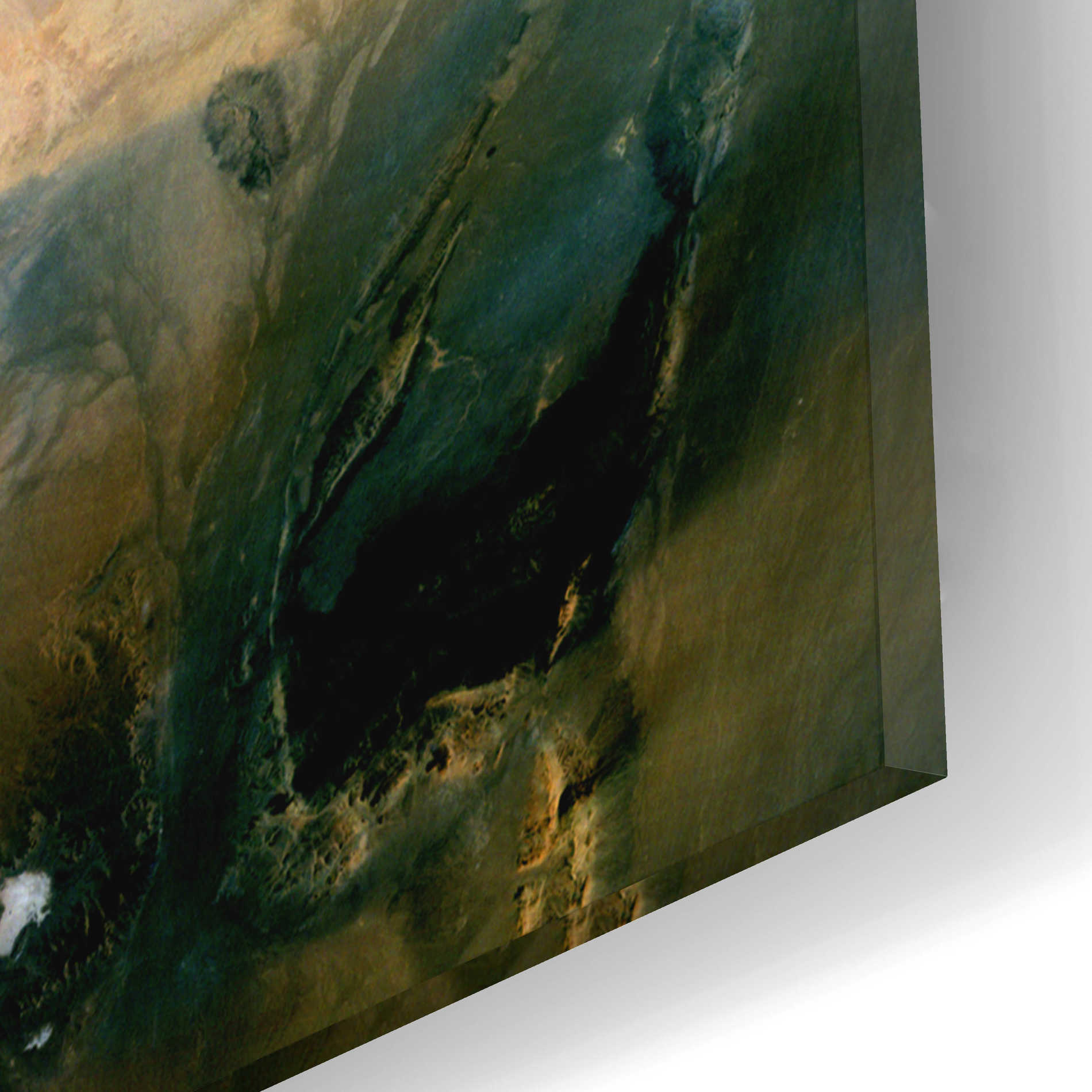 Epic Art 'Earth as Art: Impact,' Acrylic Glass Wall Art,12x12