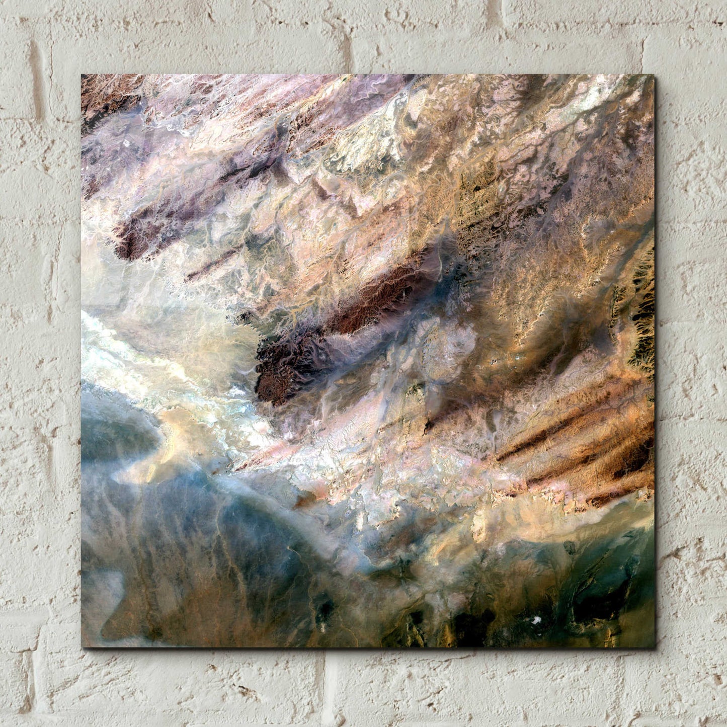 Epic Art 'Earth as Art: Impact,' Acrylic Glass Wall Art,12x12