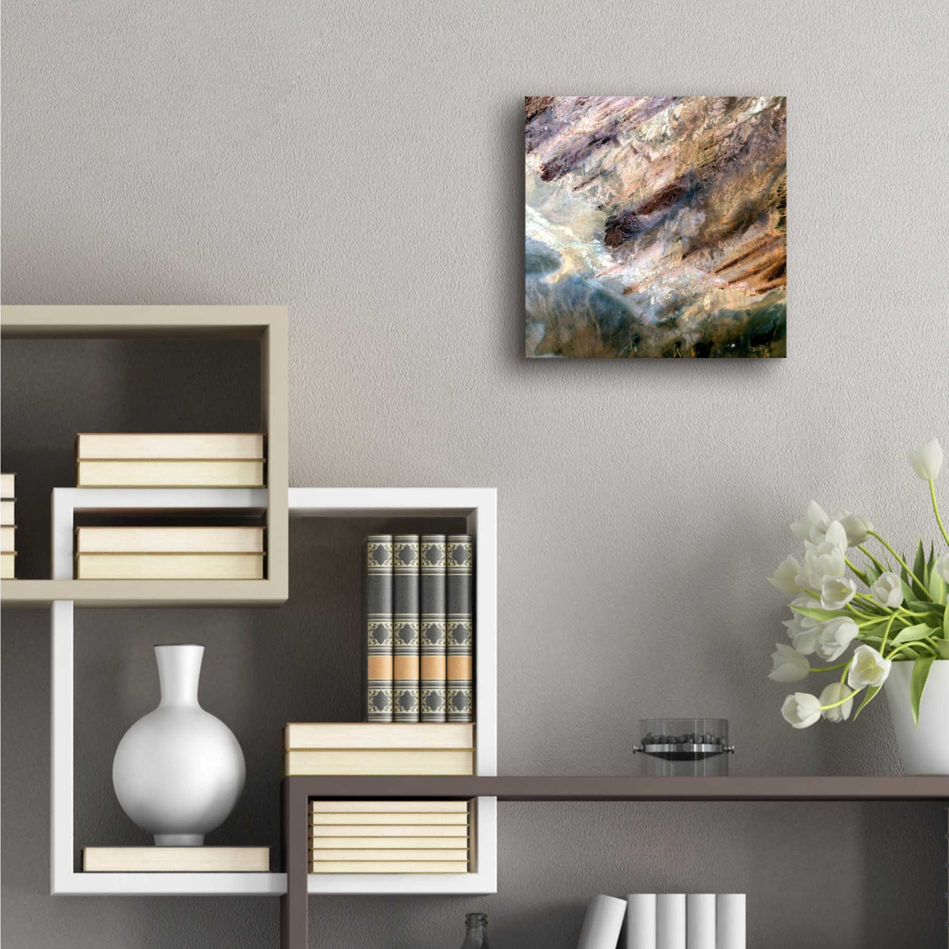 Epic Art 'Earth as Art: Impact,' Acrylic Glass Wall Art,12x12