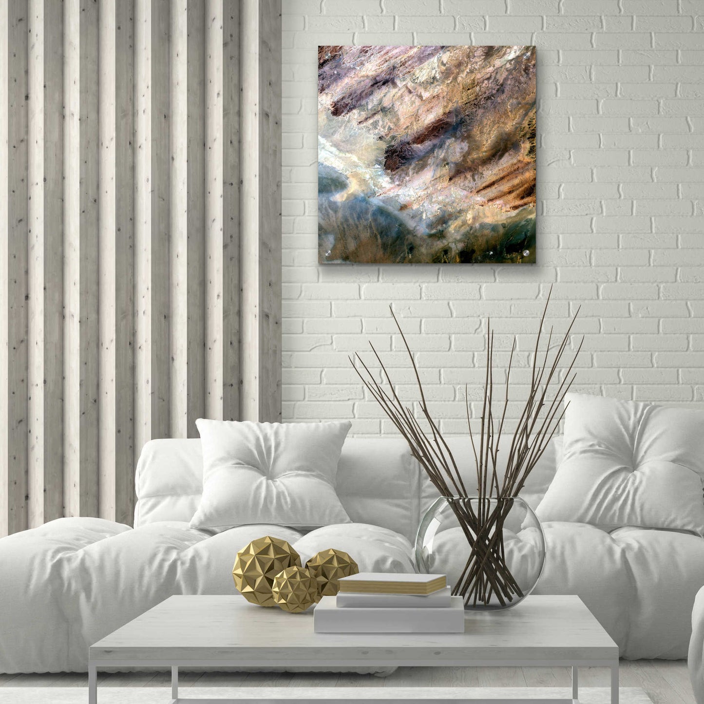 Epic Art 'Earth as Art: Impact,' Acrylic Glass Wall Art,24x24