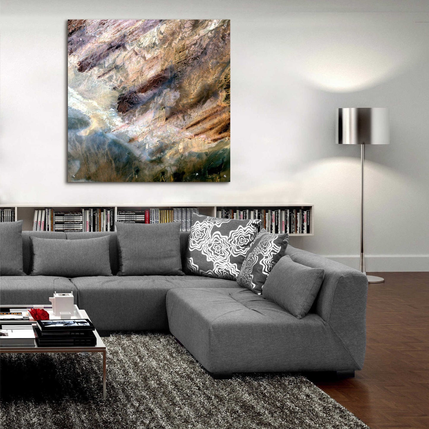 Epic Art 'Earth as Art: Impact,' Acrylic Glass Wall Art,36x36