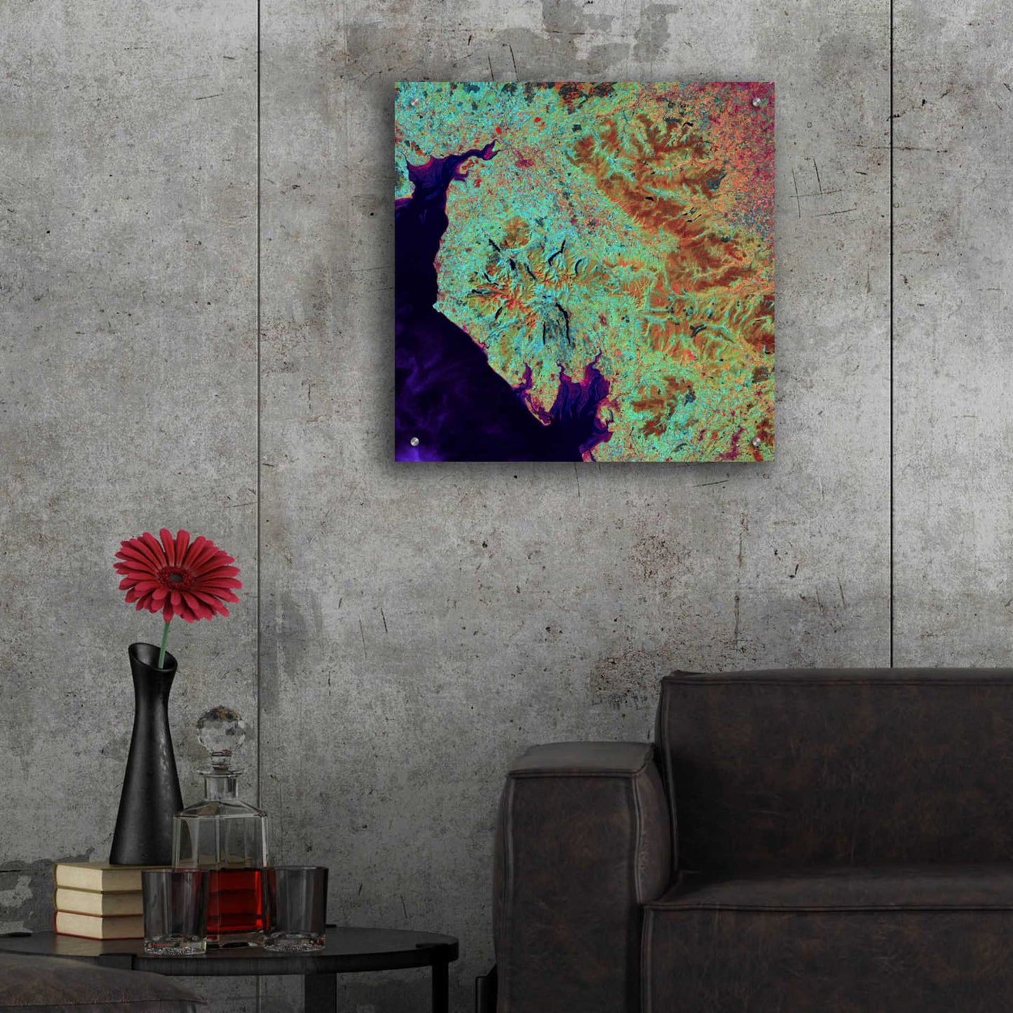 Epic Art 'Earth as Art: Lake District,' Acrylic Glass Wall Art,24x24