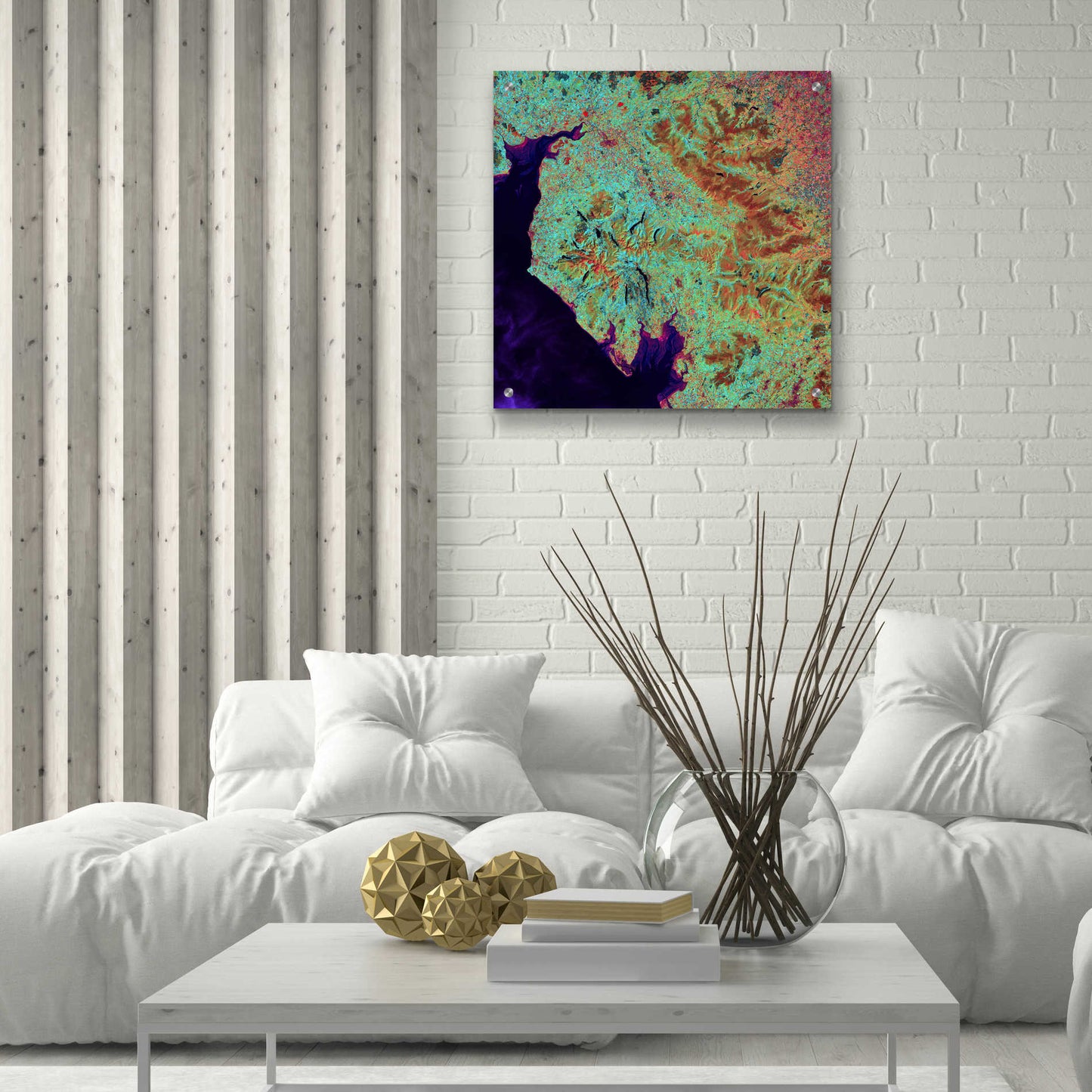 Epic Art 'Earth as Art: Lake District,' Acrylic Glass Wall Art,24x24