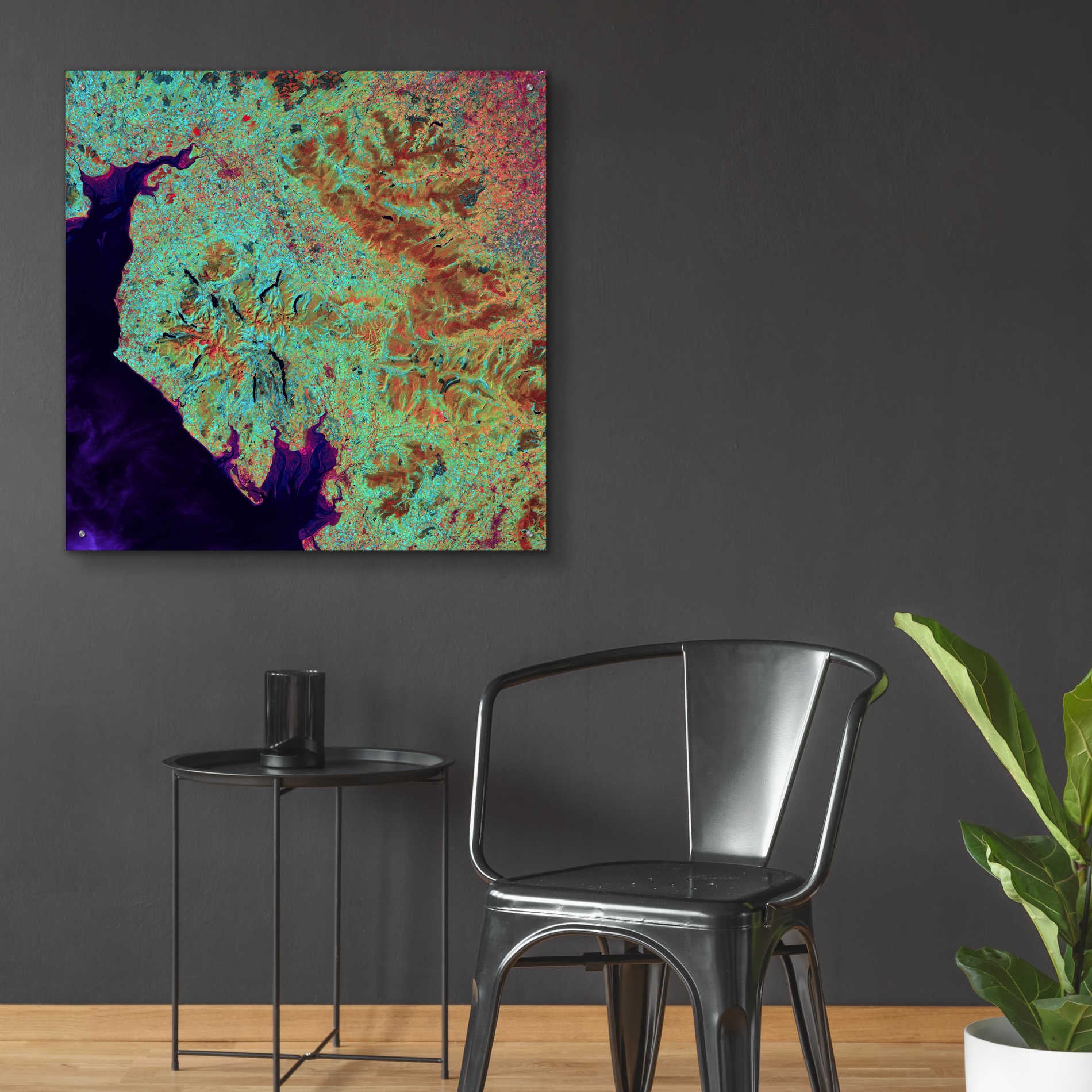 Epic Art 'Earth as Art: Lake District,' Acrylic Glass Wall Art,36x36