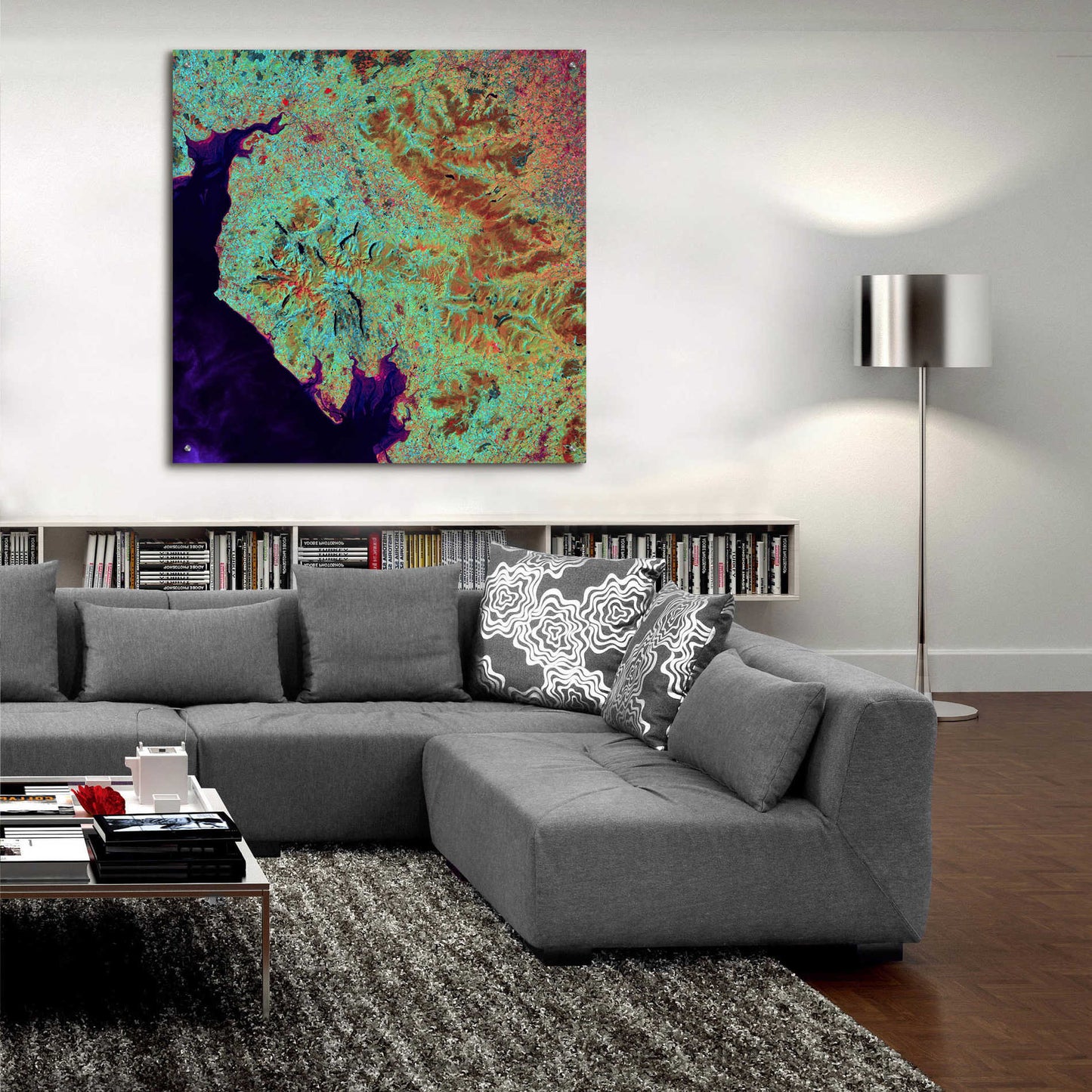 Epic Art 'Earth as Art: Lake District,' Acrylic Glass Wall Art,36x36