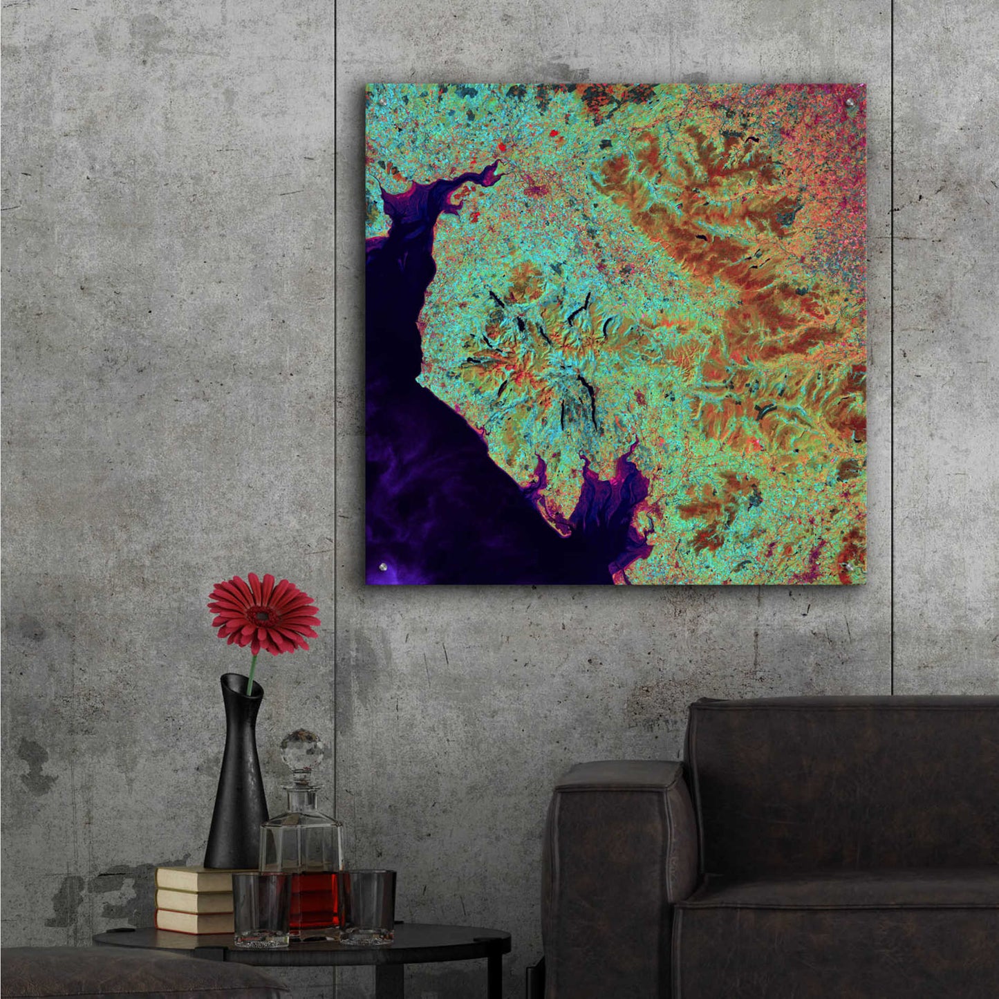 Epic Art 'Earth as Art: Lake District,' Acrylic Glass Wall Art,36x36