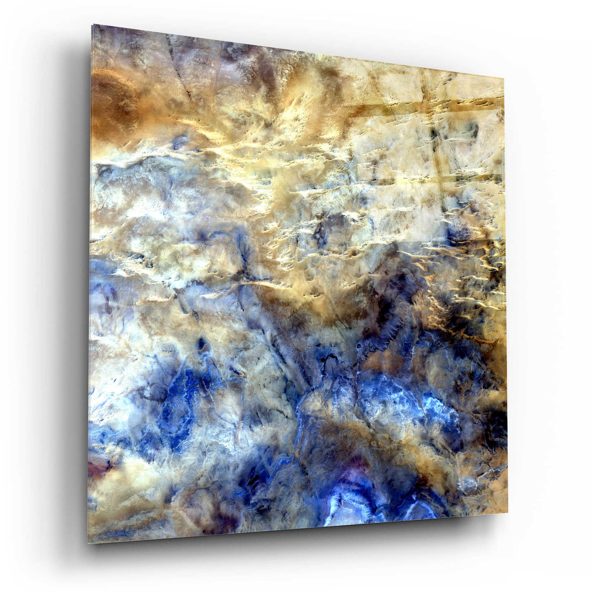 Epic Art 'Earth as Art: No Man's Land,' Acrylic Glass Wall Art,12x12