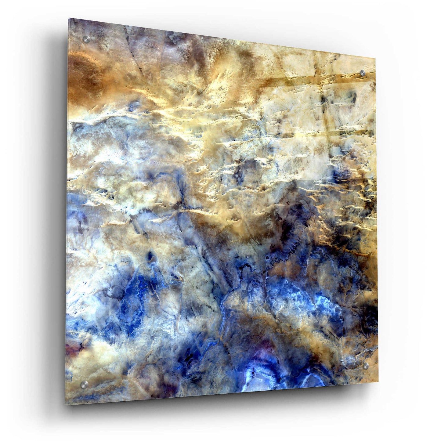 Epic Art 'Earth as Art: No Man's Land,' Acrylic Glass Wall Art,24x24
