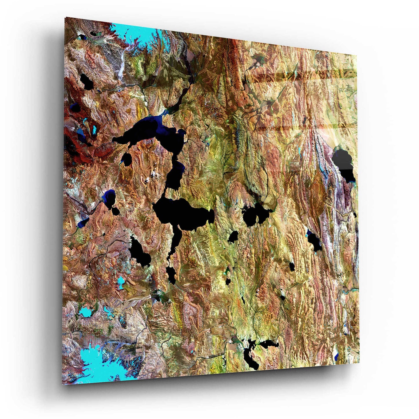 Epic Art 'Earth as Art: Roof of the World,' Acrylic Glass Wall Art,12x12