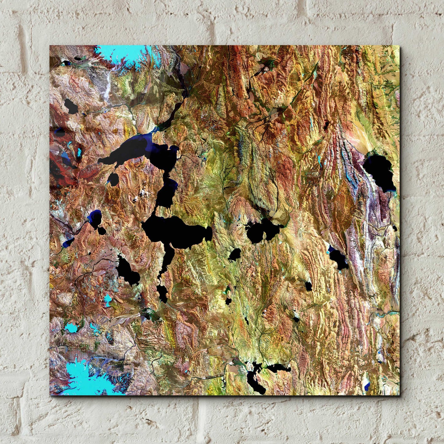 Epic Art 'Earth as Art: Roof of the World,' Acrylic Glass Wall Art,12x12