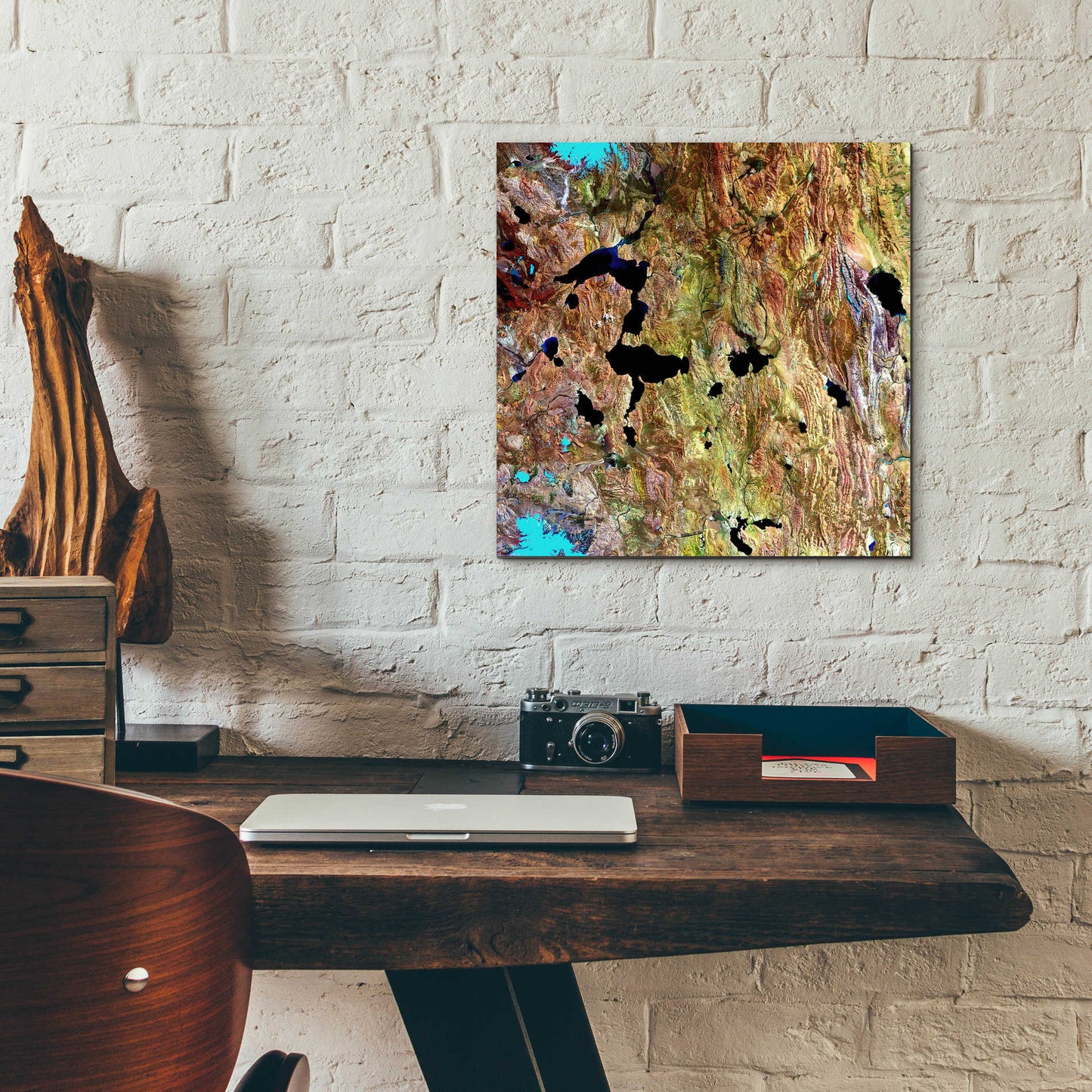 Epic Art 'Earth as Art: Roof of the World,' Acrylic Glass Wall Art,12x12