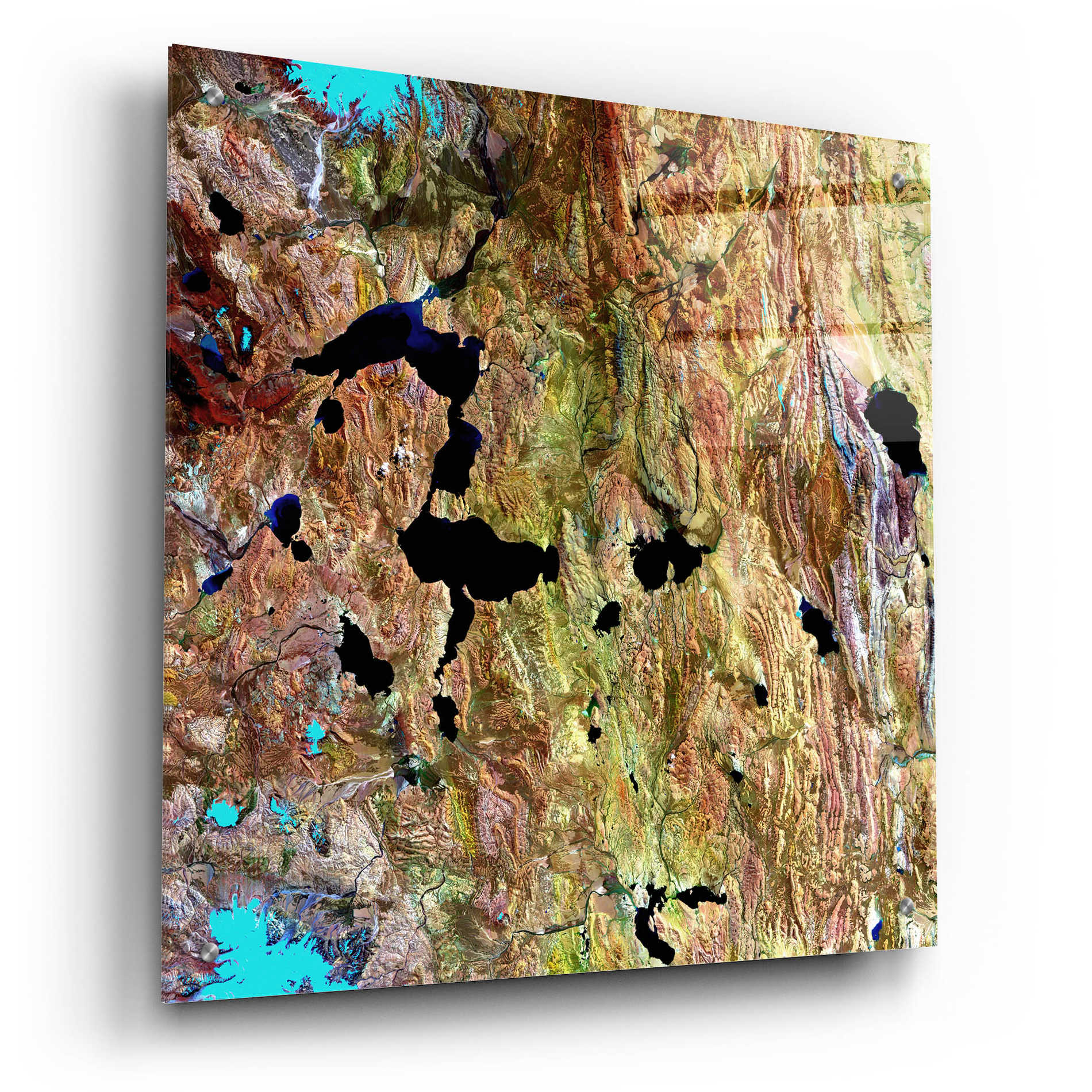 Epic Art 'Earth as Art: Roof of the World,' Acrylic Glass Wall Art,24x24