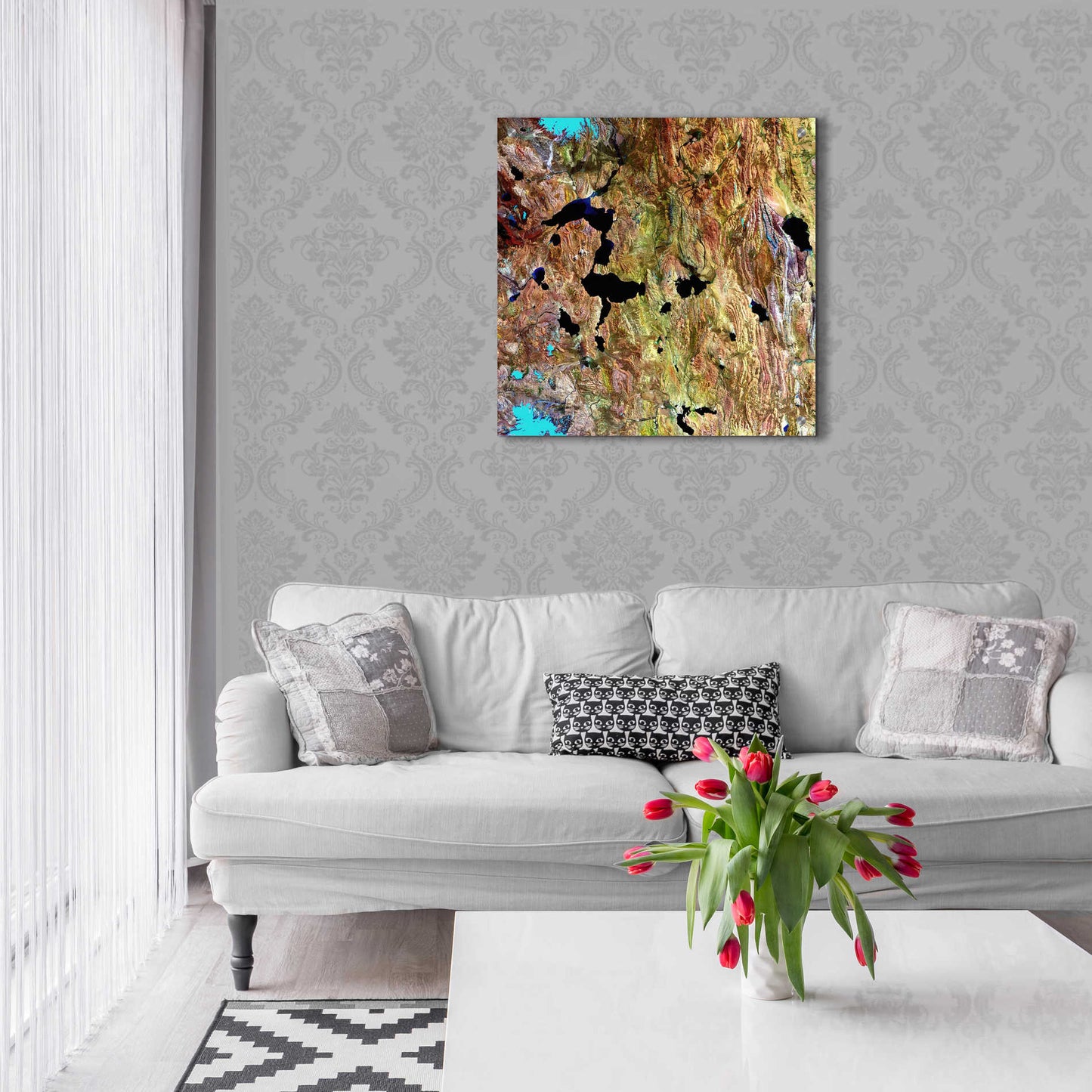 Epic Art 'Earth as Art: Roof of the World,' Acrylic Glass Wall Art,24x24