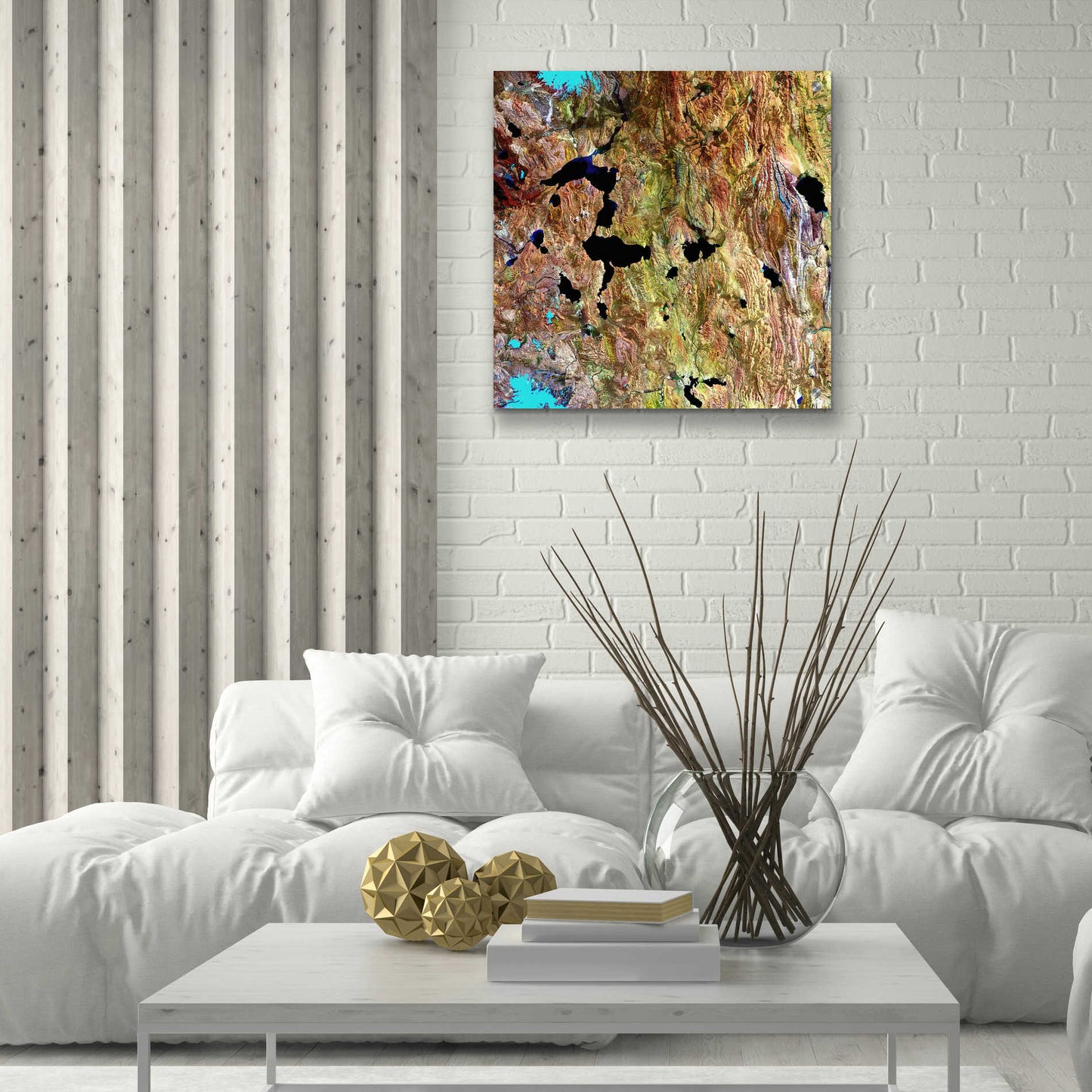 Epic Art 'Earth as Art: Roof of the World,' Acrylic Glass Wall Art,24x24