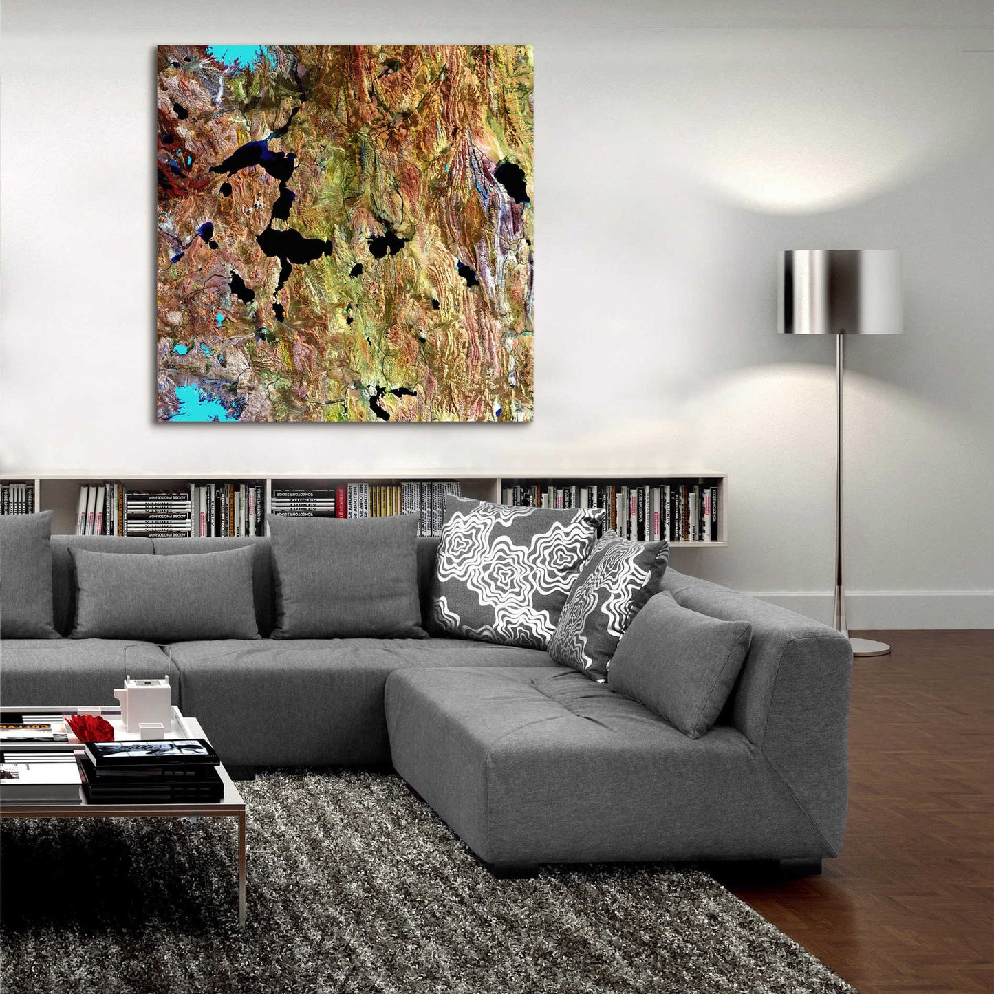 Epic Art 'Earth as Art: Roof of the World,' Acrylic Glass Wall Art,36x36