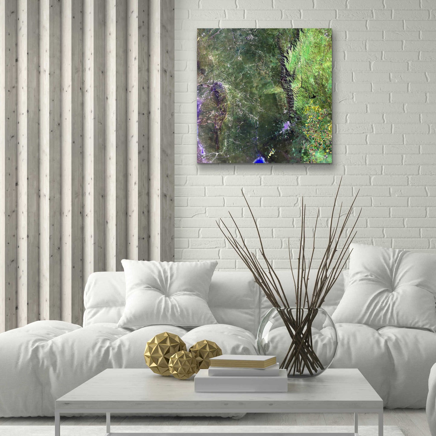 Epic Art 'Earth as Art: San Luis,' Acrylic Glass Wall Art,24x24