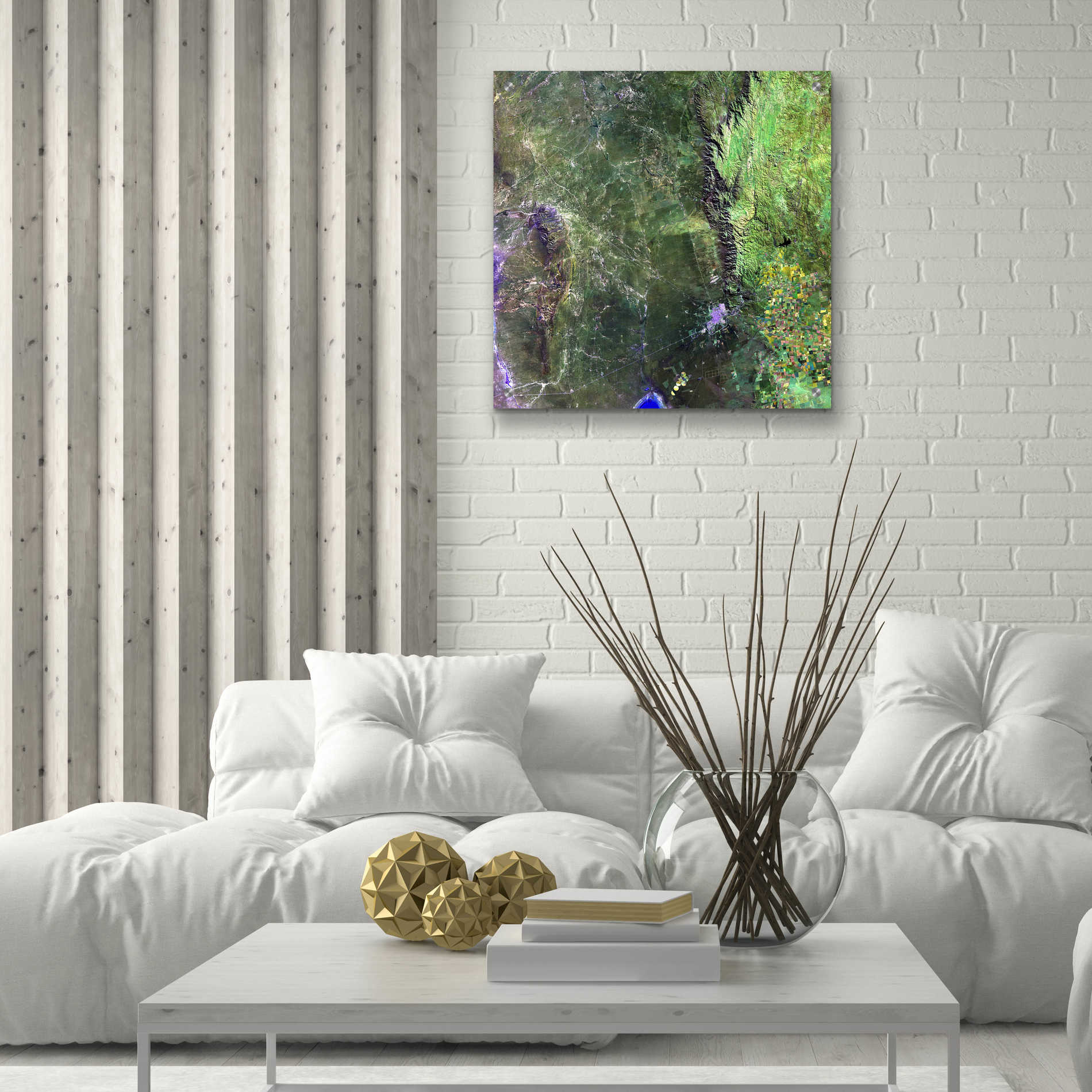 Epic Art 'Earth as Art: San Luis,' Acrylic Glass Wall Art,24x24