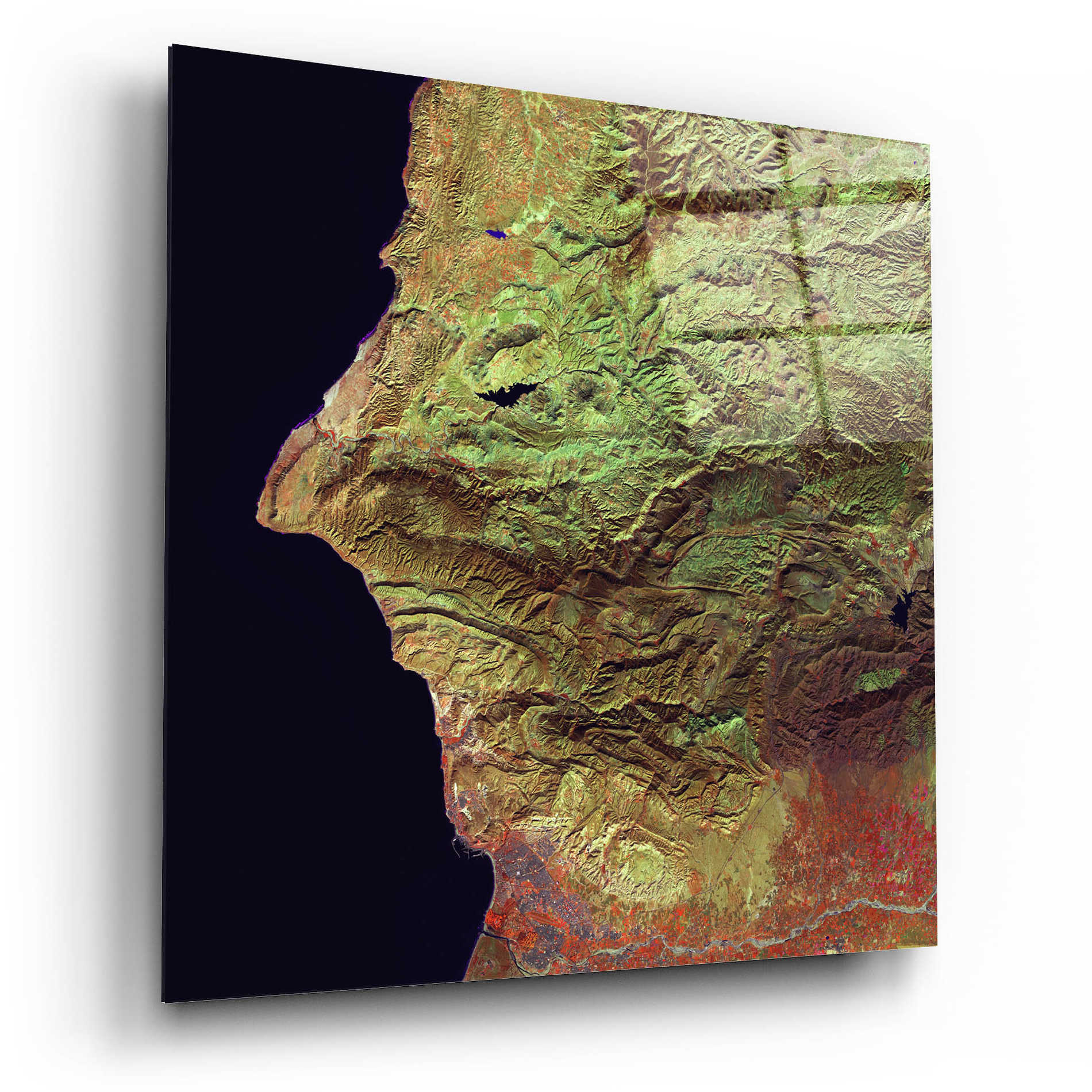 Epic Art 'Earth as Art: Earth Selfie,' Acrylic Glass Wall Art,12x12