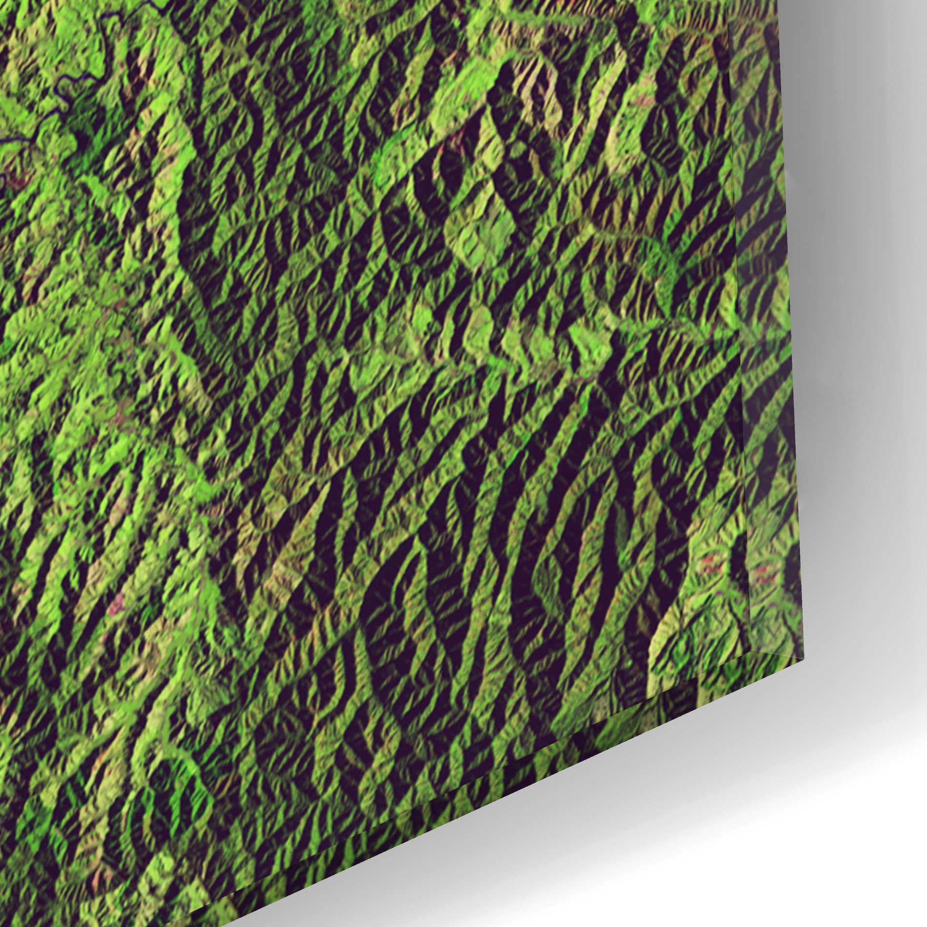 Epic Art 'Earth as Art: Mount Taranaki,' Acrylic Glass Wall Art,12x12