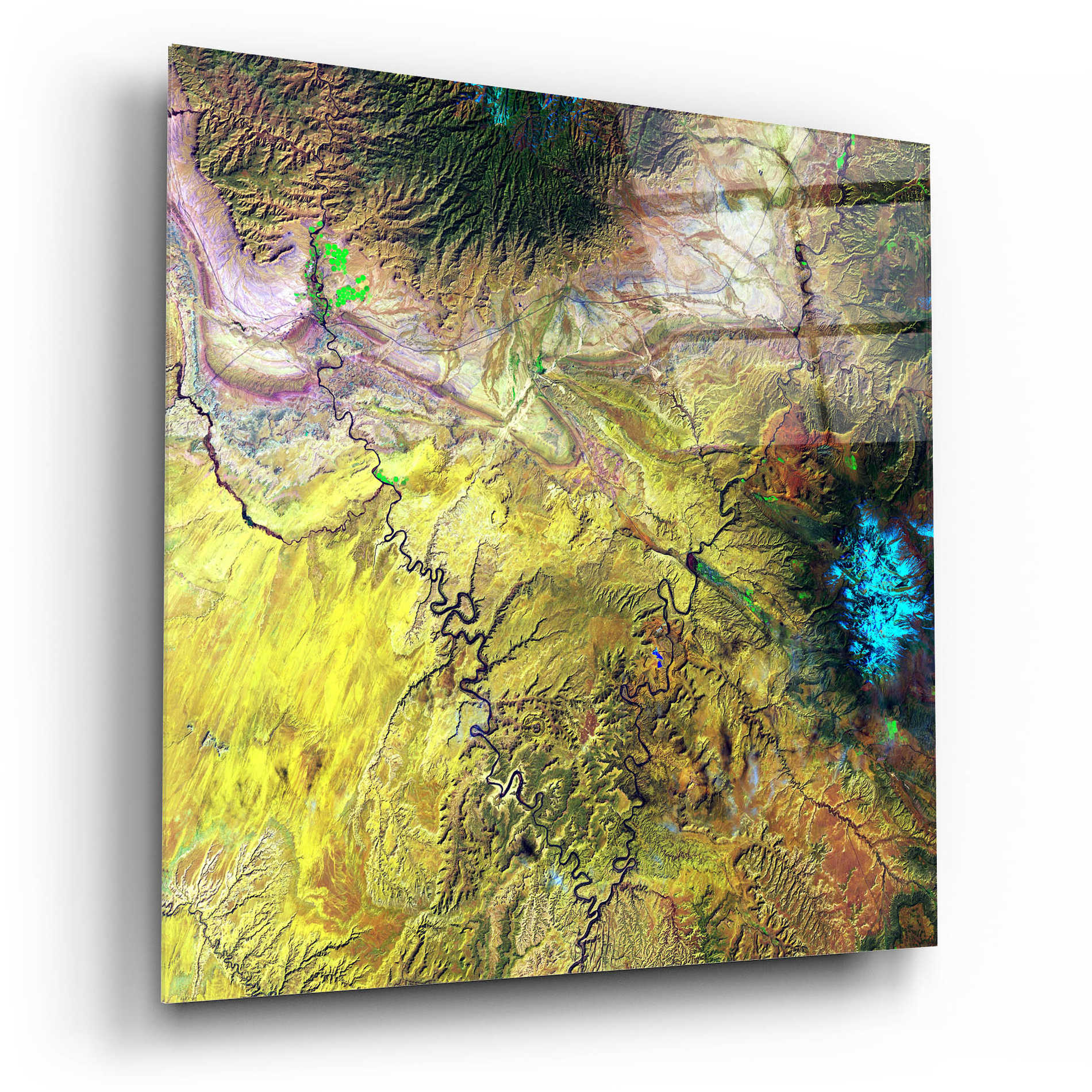 Epic Art 'Earth as Art: Canyonlands,' Acrylic Glass Wall Art,12x12