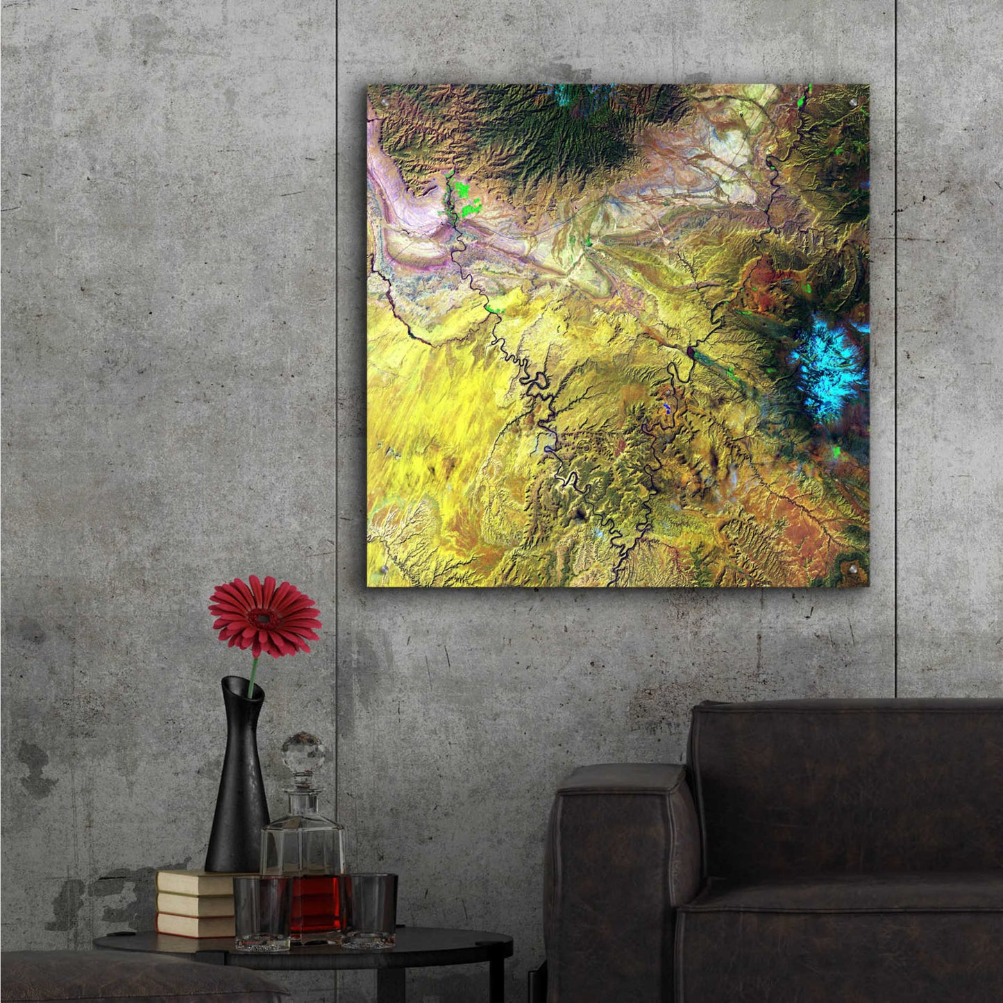 Epic Art 'Earth as Art: Canyonlands,' Acrylic Glass Wall Art,36x36