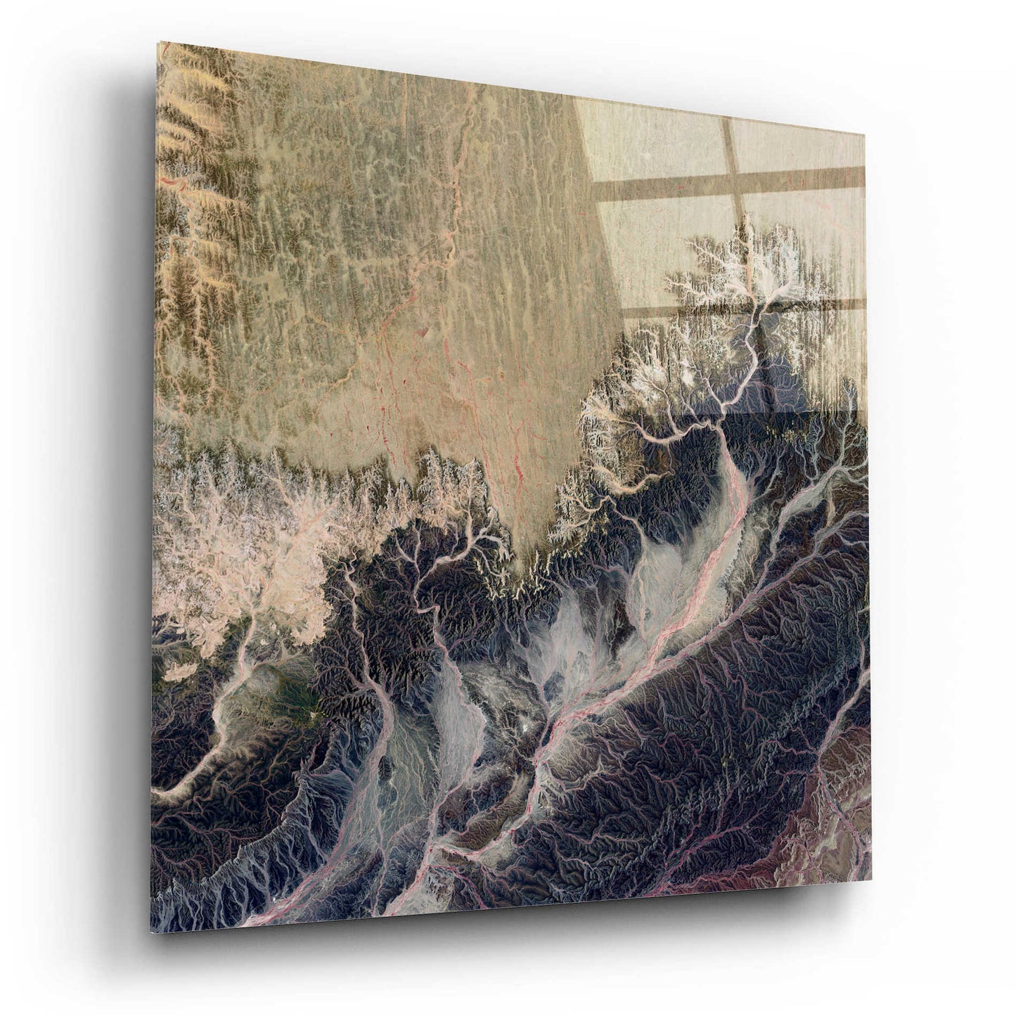 Epic Art 'Earth as Art: Irritated,' Acrylic Glass Wall Art,12x12