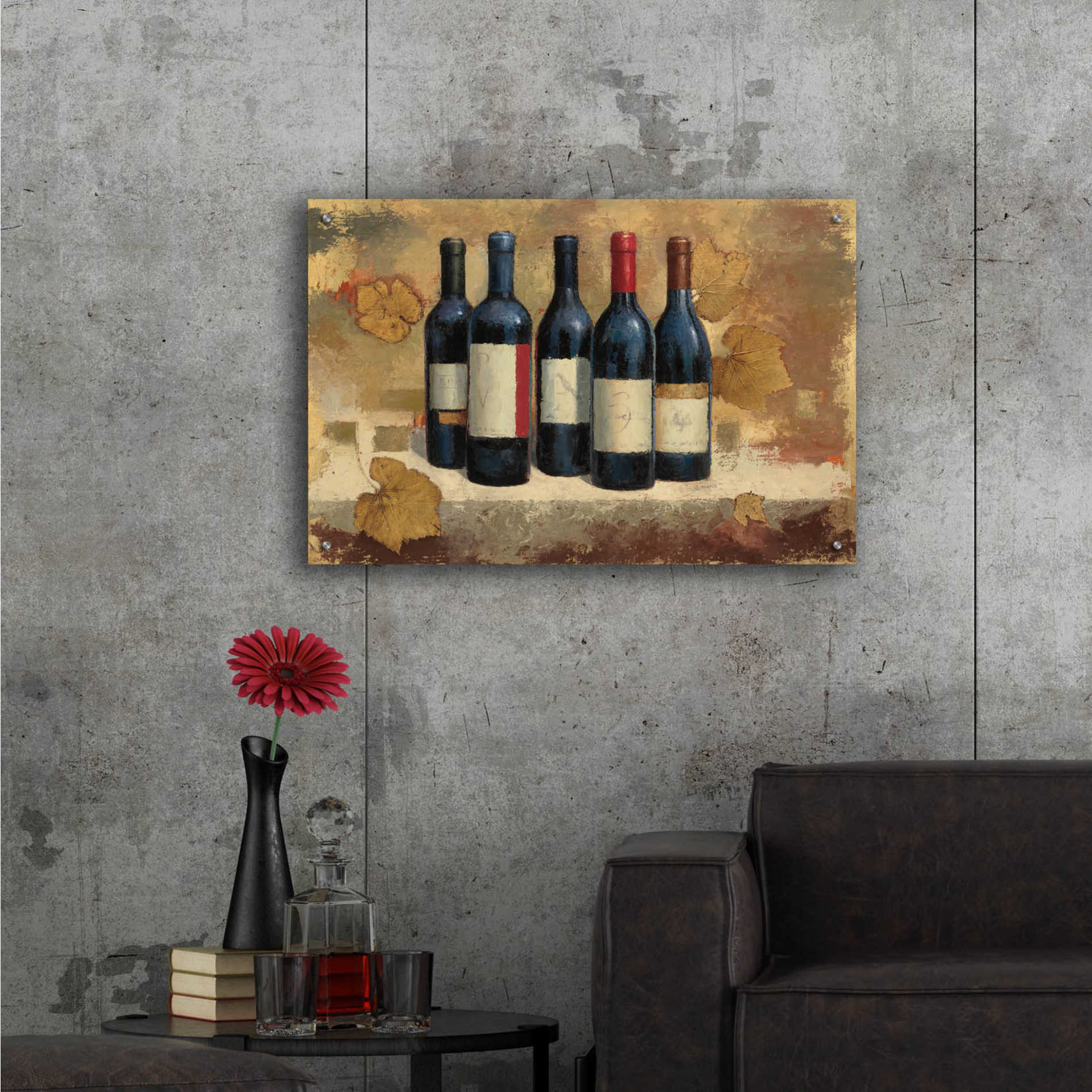 Epic Art 'Napa Reserve' by James Wiens, Acrylic Glass Wall Art,36x24