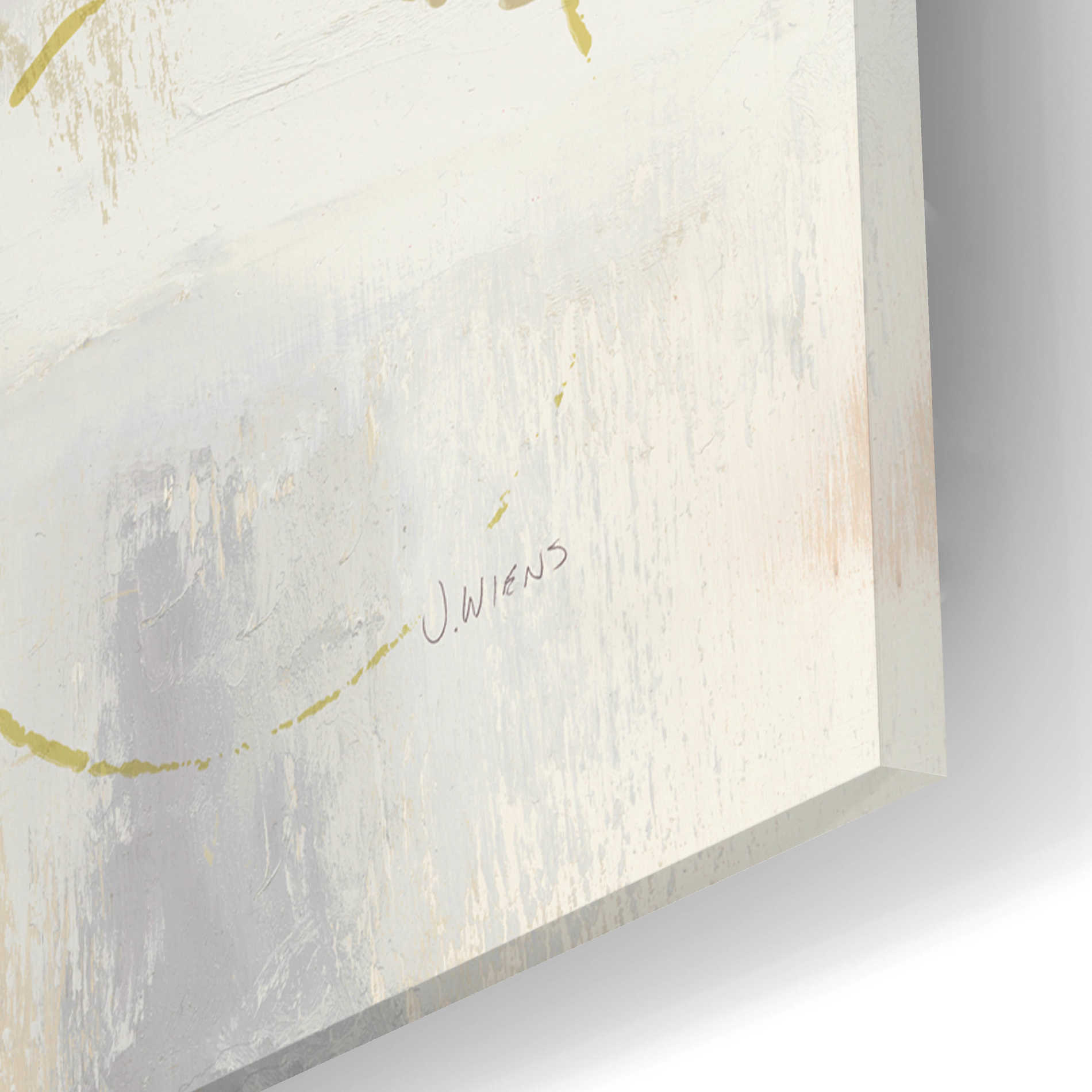 Epic Art 'Taste Appeal White I' by James Wiens, Acrylic Glass Wall Art,16x12