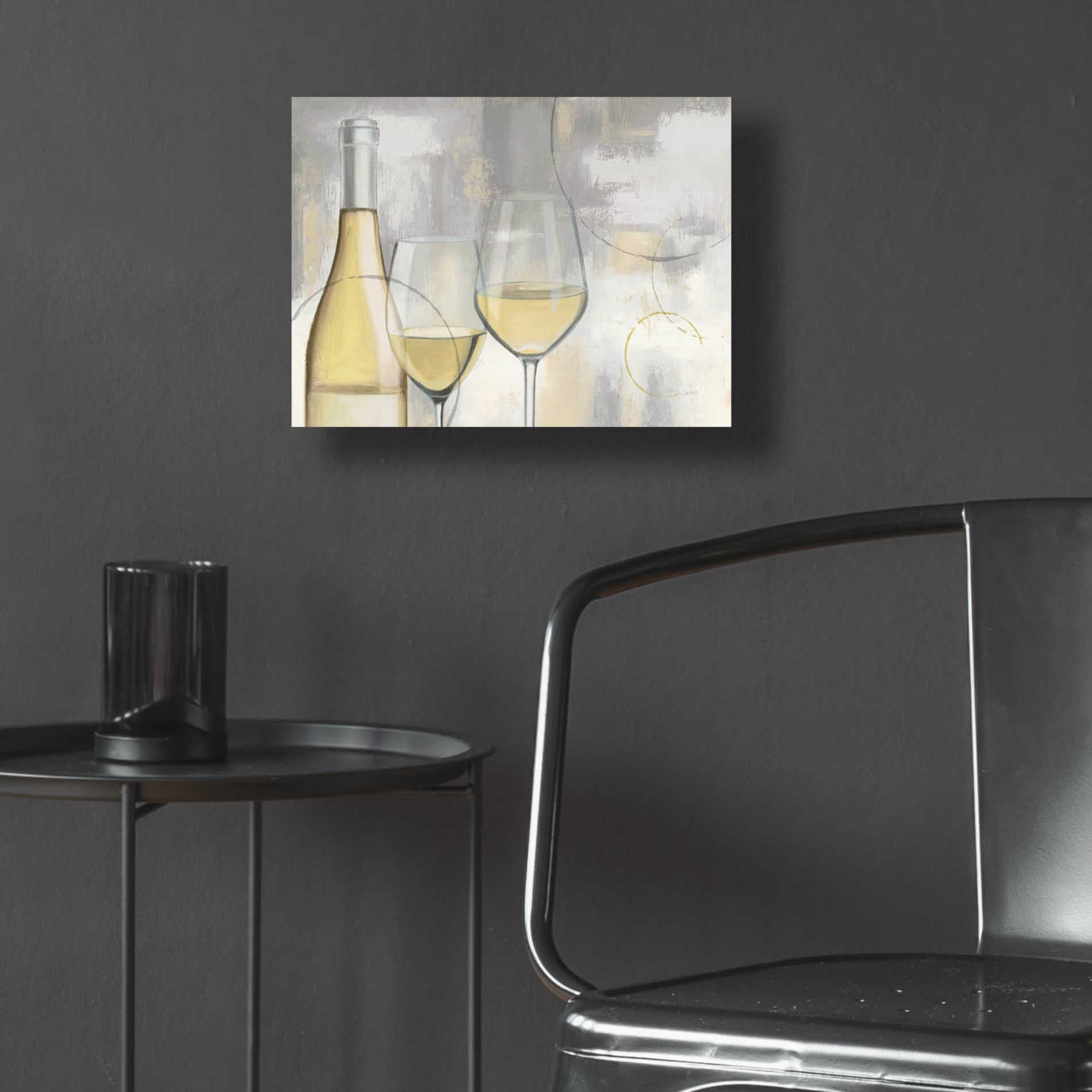 Epic Art 'Taste Appeal White I' by James Wiens, Acrylic Glass Wall Art,16x12