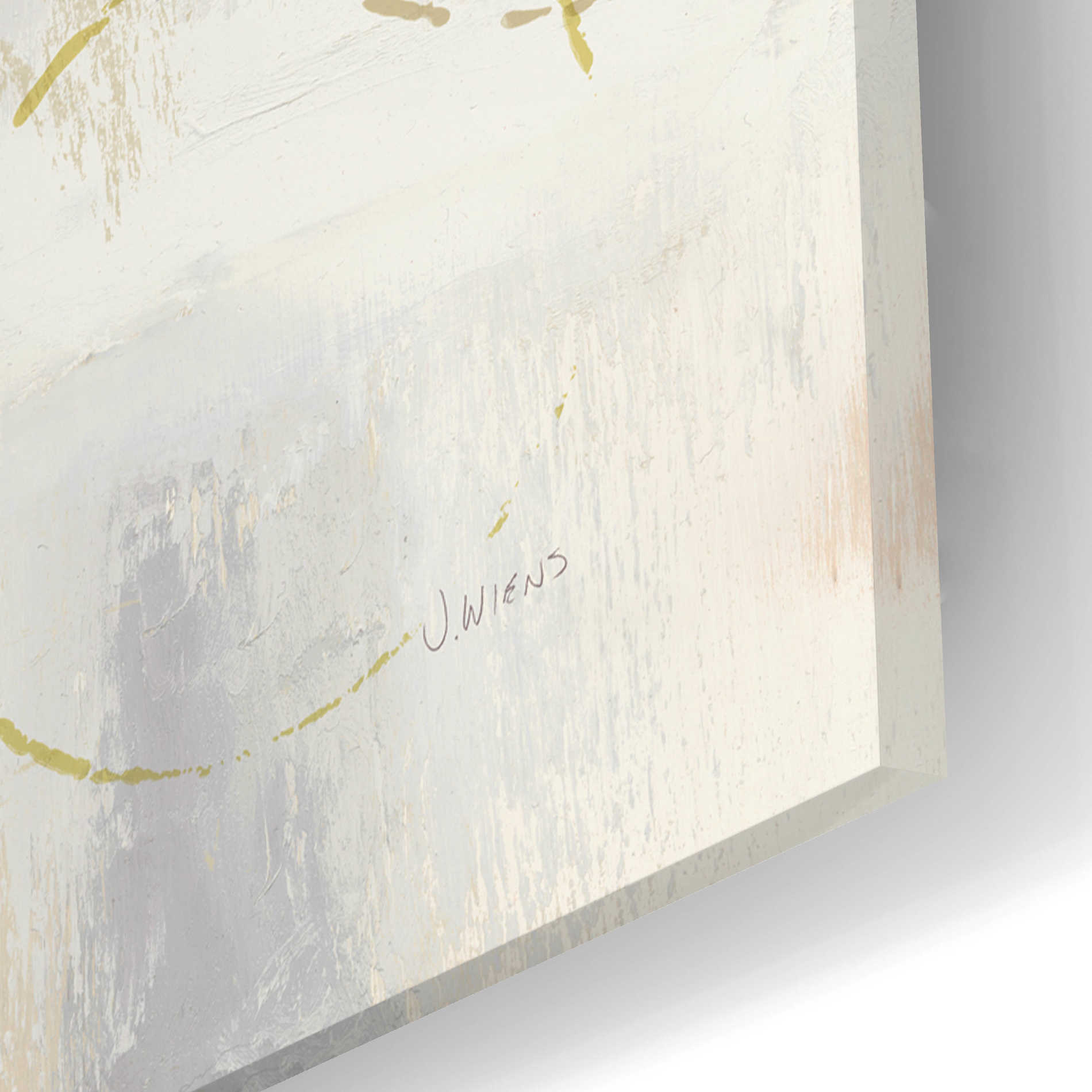 Epic Art 'Taste Appeal White I' by James Wiens, Acrylic Glass Wall Art,24x16