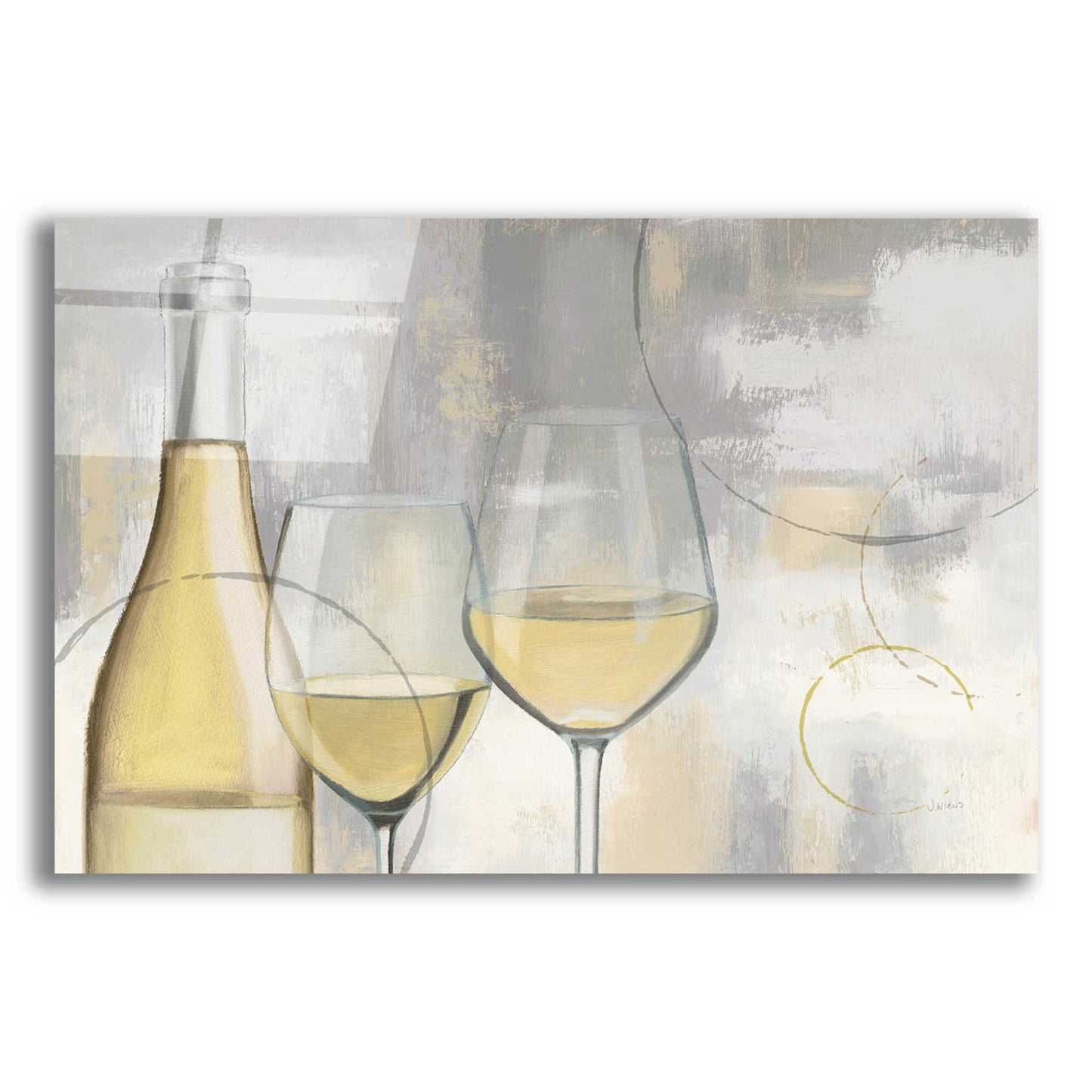Epic Art 'Taste Appeal White I' by James Wiens, Acrylic Glass Wall Art,18x12x1.1x0,26x18x1.1x0,40x26x1.74x0,60x40x1.74x0