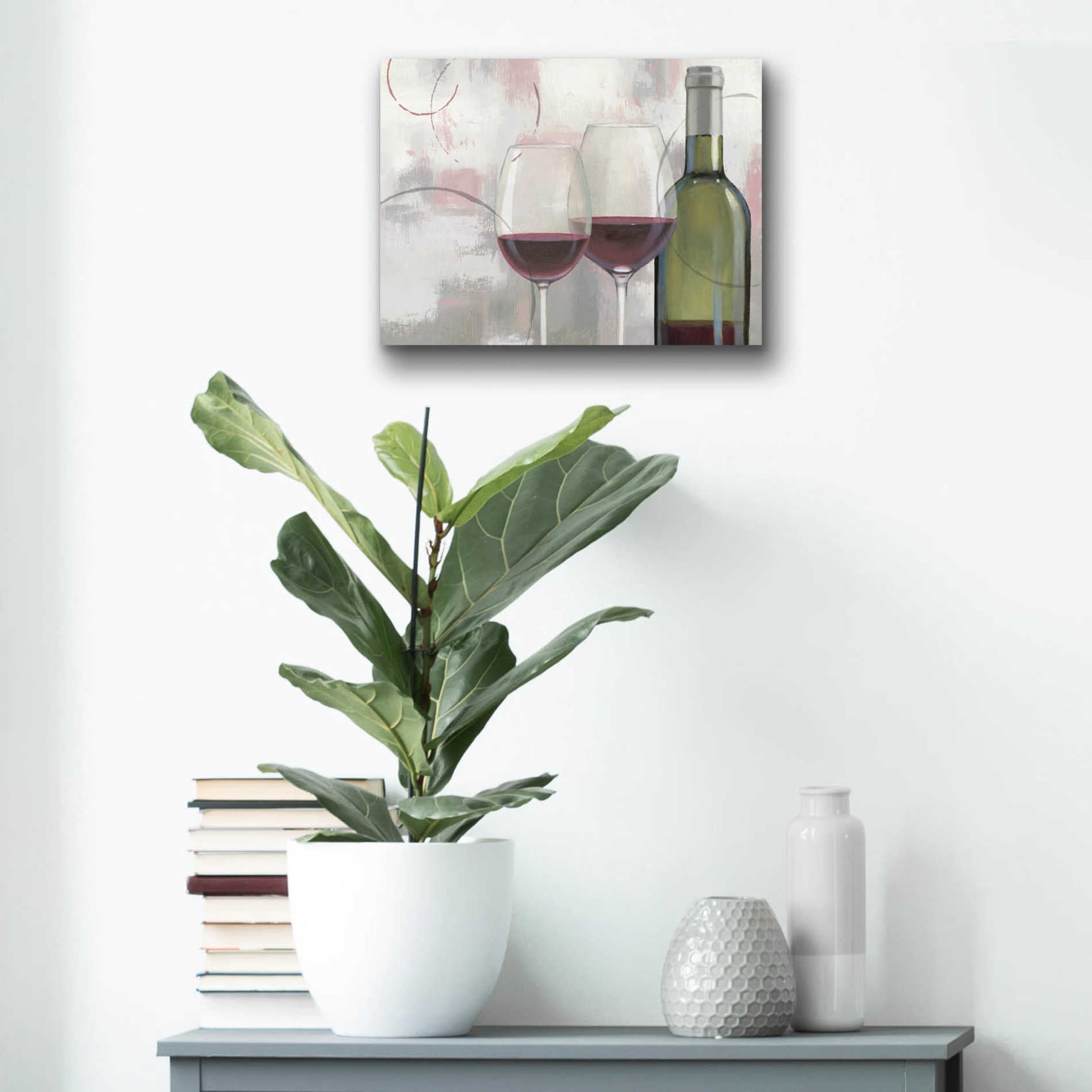 Epic Art 'Taste Appeal Red I' by James Wiens, Acrylic Glass Wall Art,16x12