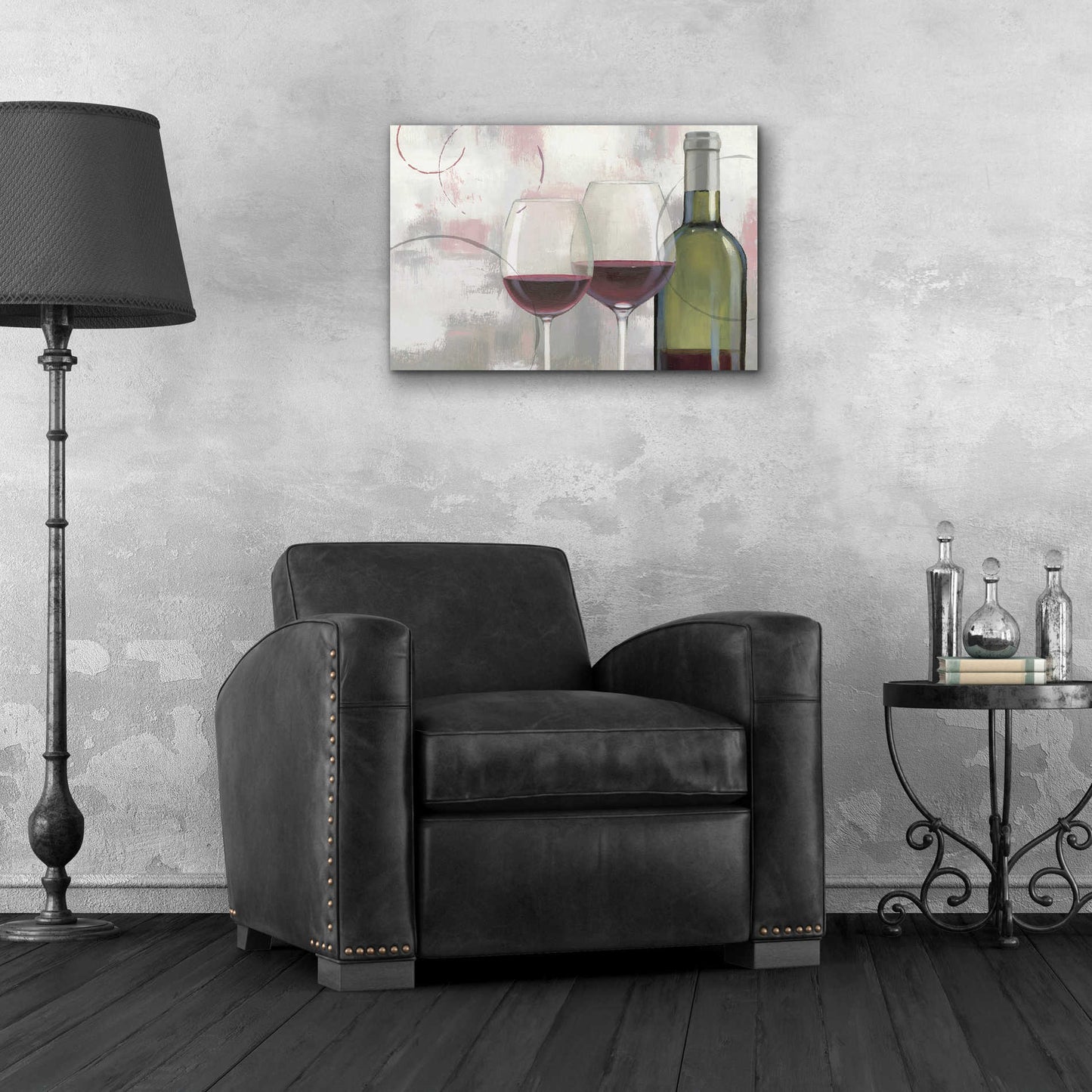 Epic Art 'Taste Appeal Red I' by James Wiens, Acrylic Glass Wall Art,24x16