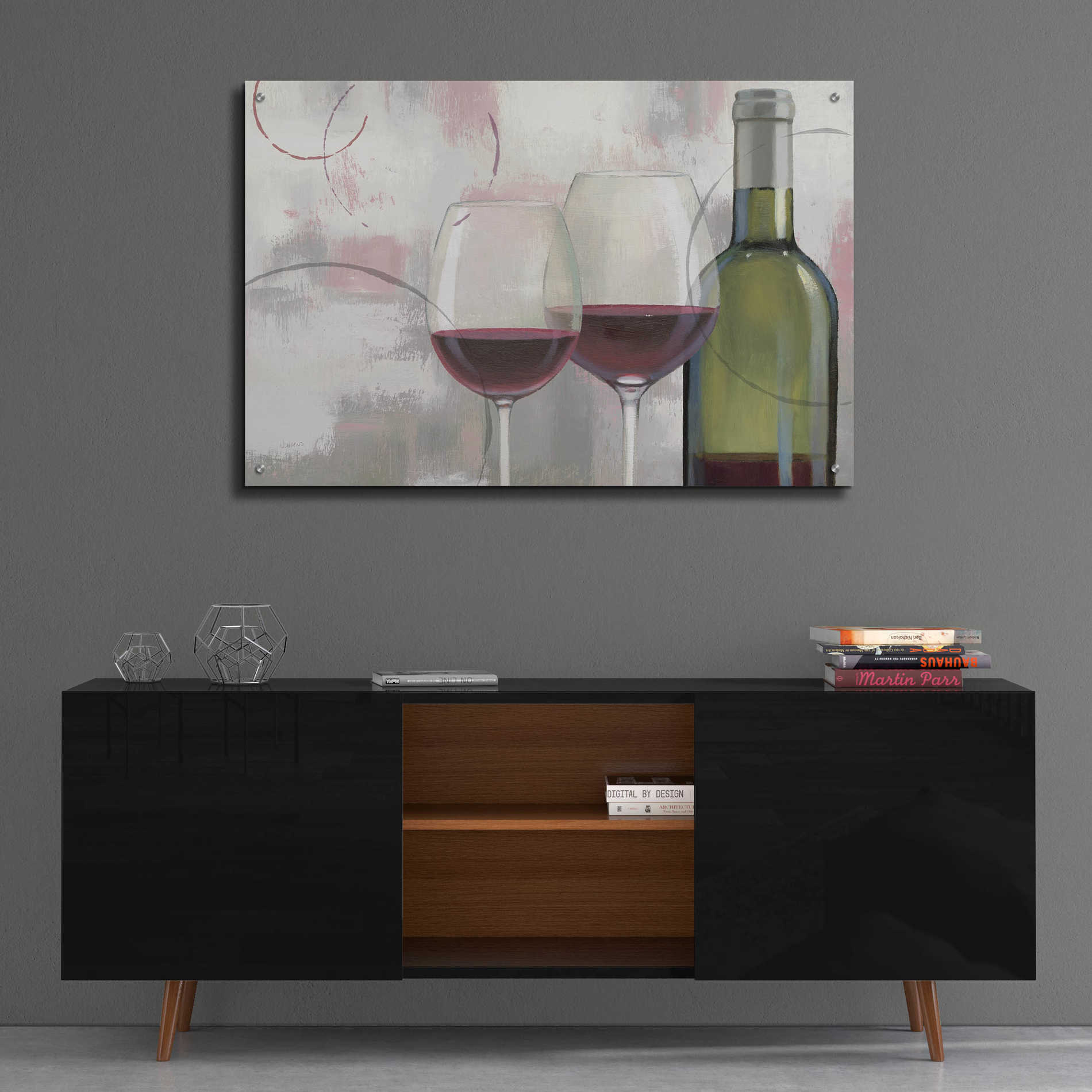 Epic Art 'Taste Appeal Red I' by James Wiens, Acrylic Glass Wall Art,36x24