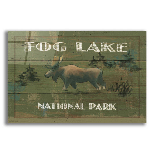 Epic Art 'Lodge Signs VI' by James Wiens, Acrylic Glass Wall Art,16x12x1.1x0,24x20x1.1x0,30x26x1.74x0,54x40x1.74x0