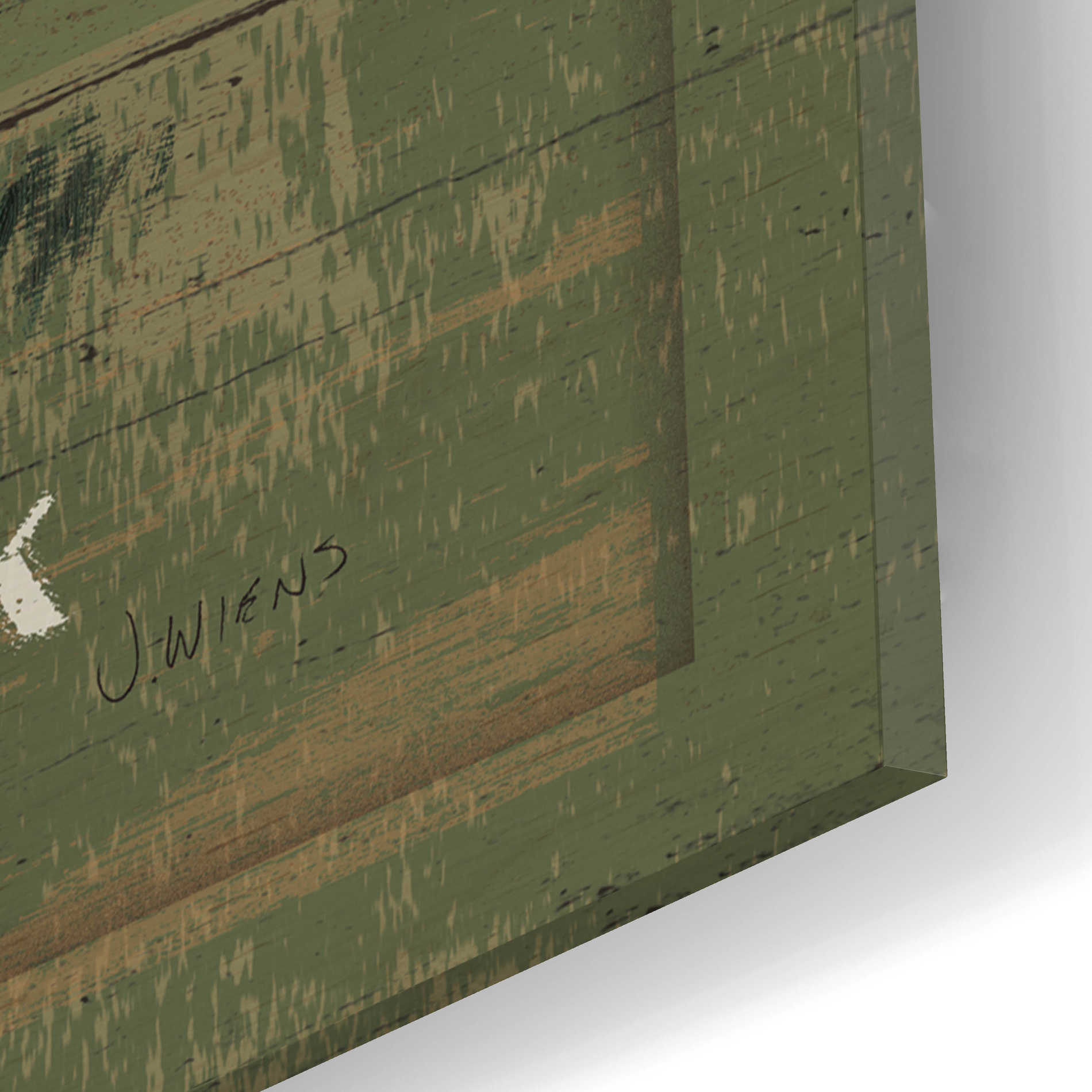 Epic Art 'Lodge Signs VIII' by James Wiens, Acrylic Glass Wall Art,16x12