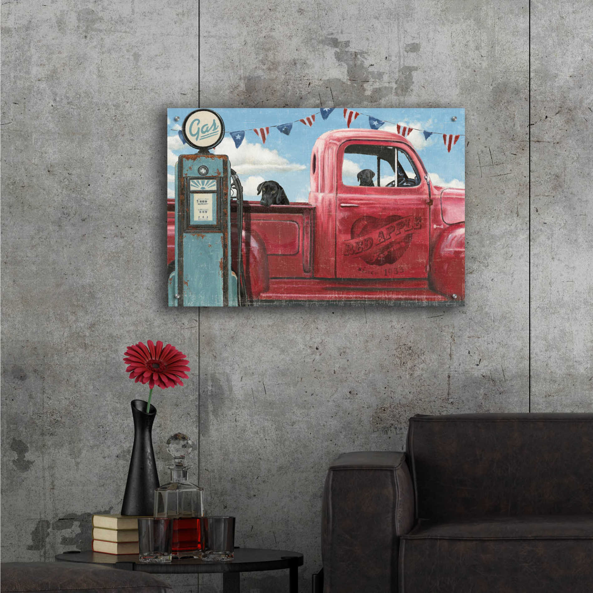 Epic Art 'Lets Go for a Ride I' by James Wiens, Acrylic Glass Wall Art,36x24