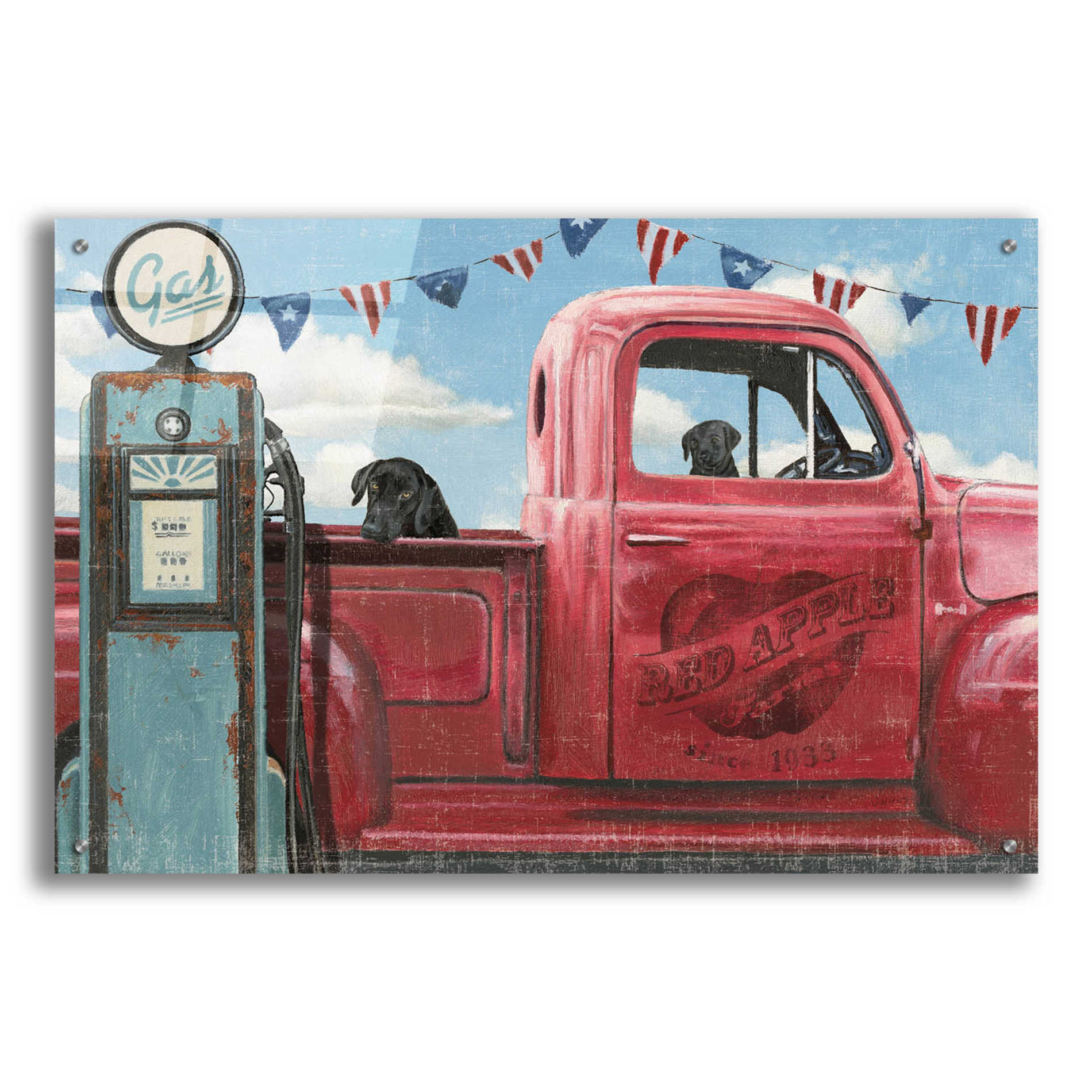 Epic Art 'Lets Go for a Ride I' by James Wiens, Acrylic Glass Wall Art,36x24