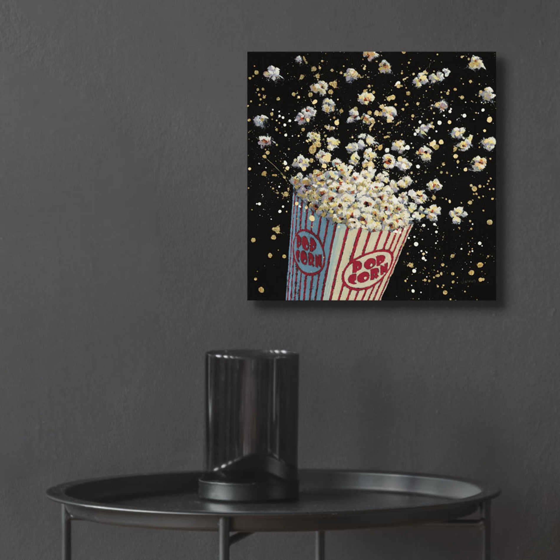 Epic Art 'Cinema Pop' by James Wiens, Acrylic Glass Wall Art,12x12