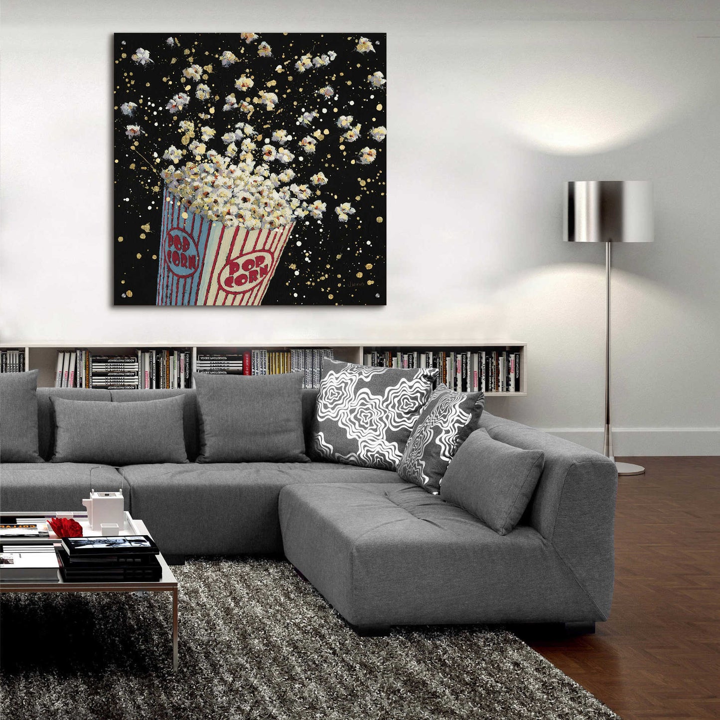 Epic Art 'Cinema Pop' by James Wiens, Acrylic Glass Wall Art,36x36