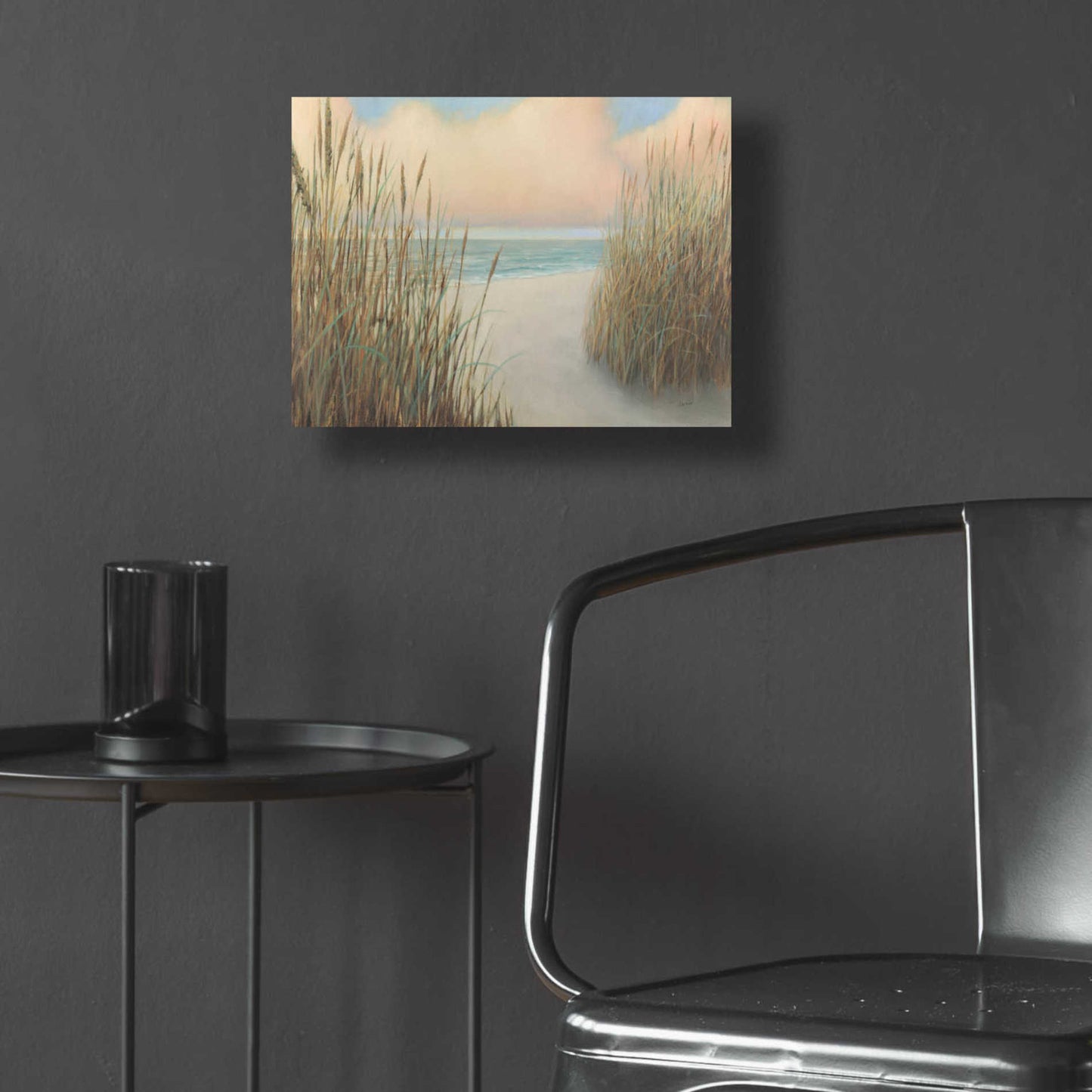 Epic Art 'Beach Trail I' by James Wiens, Acrylic Glass Wall Art,16x12
