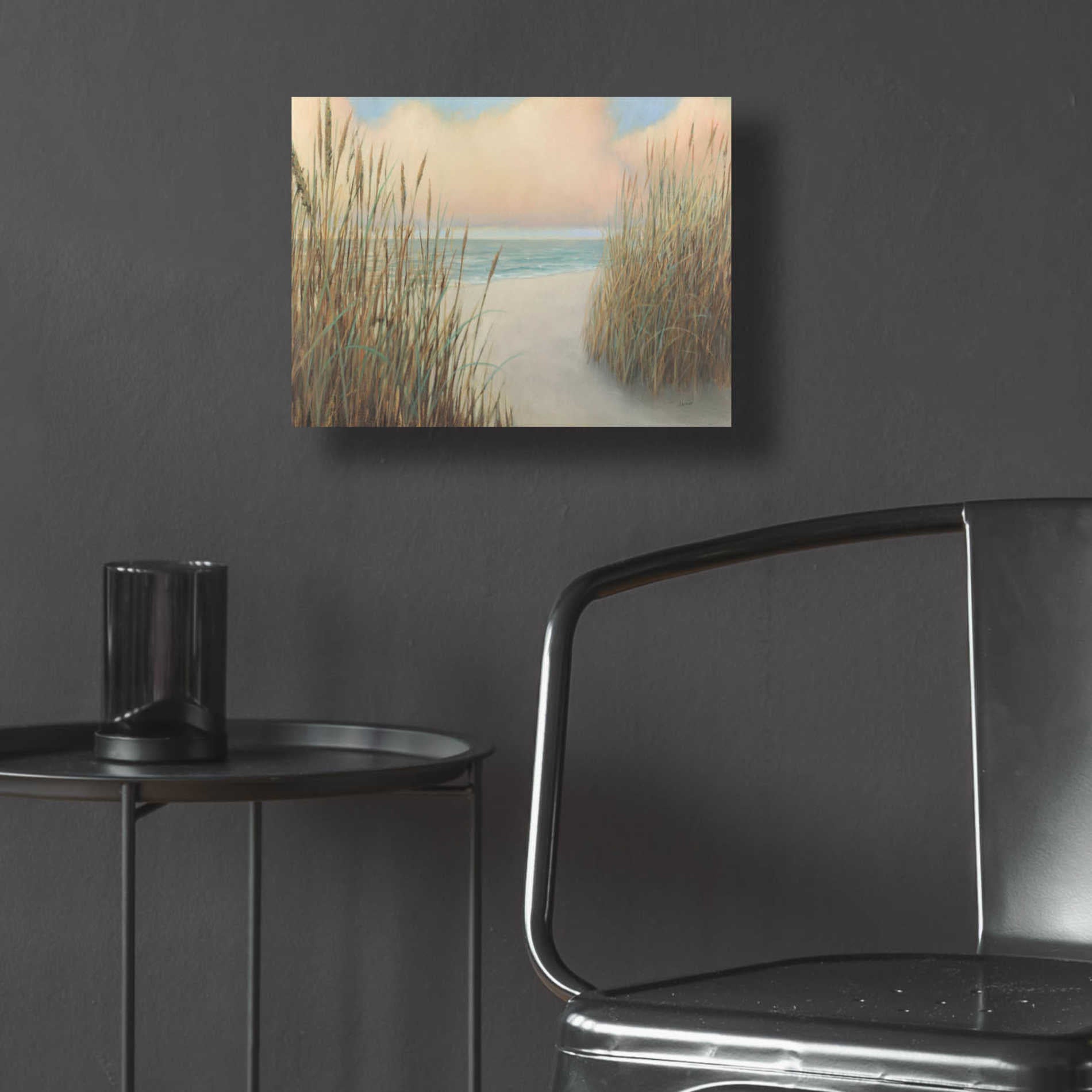 Epic Art 'Beach Trail I' by James Wiens, Acrylic Glass Wall Art,16x12