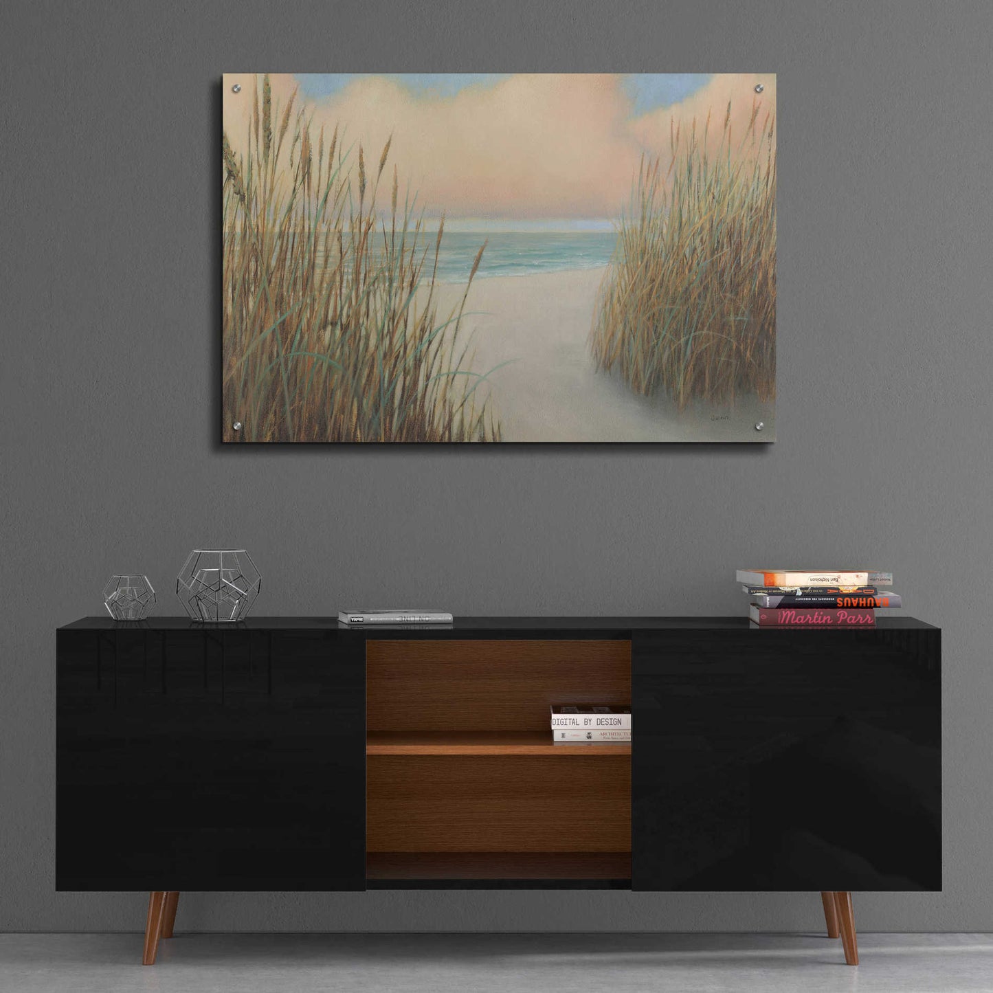 Epic Art 'Beach Trail I' by James Wiens, Acrylic Glass Wall Art,36x24