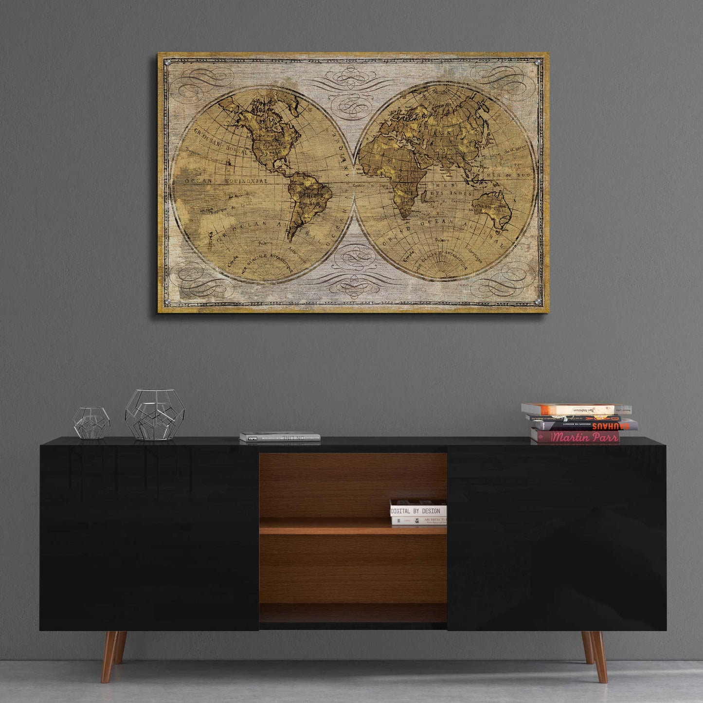 Epic Art 'Worldwide I' by James Wiens, Acrylic Glass Wall Art,36x24